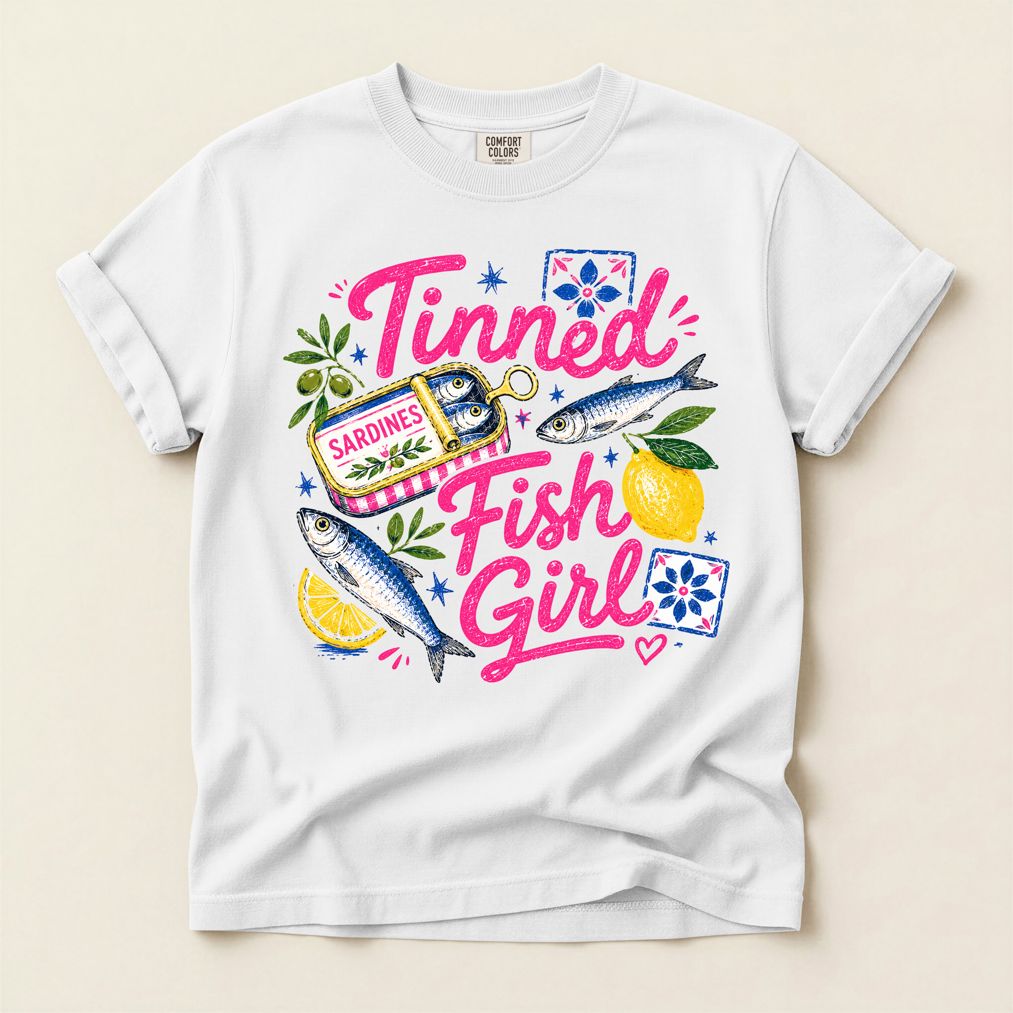 Tinned Fish Girl Graphic Tee