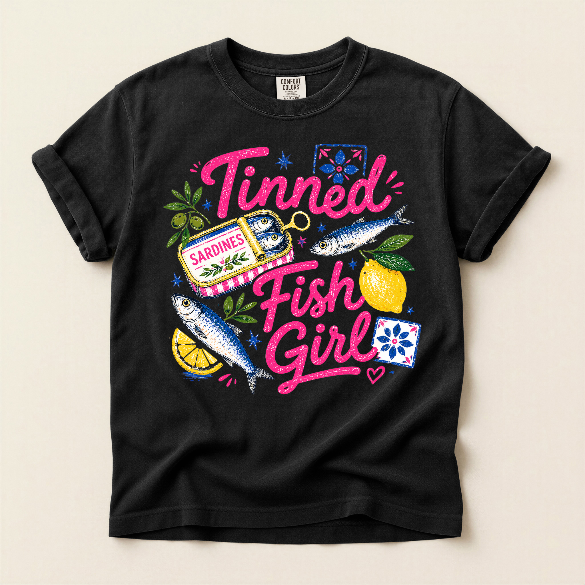 Tinned Fish Girl Graphic Tee
