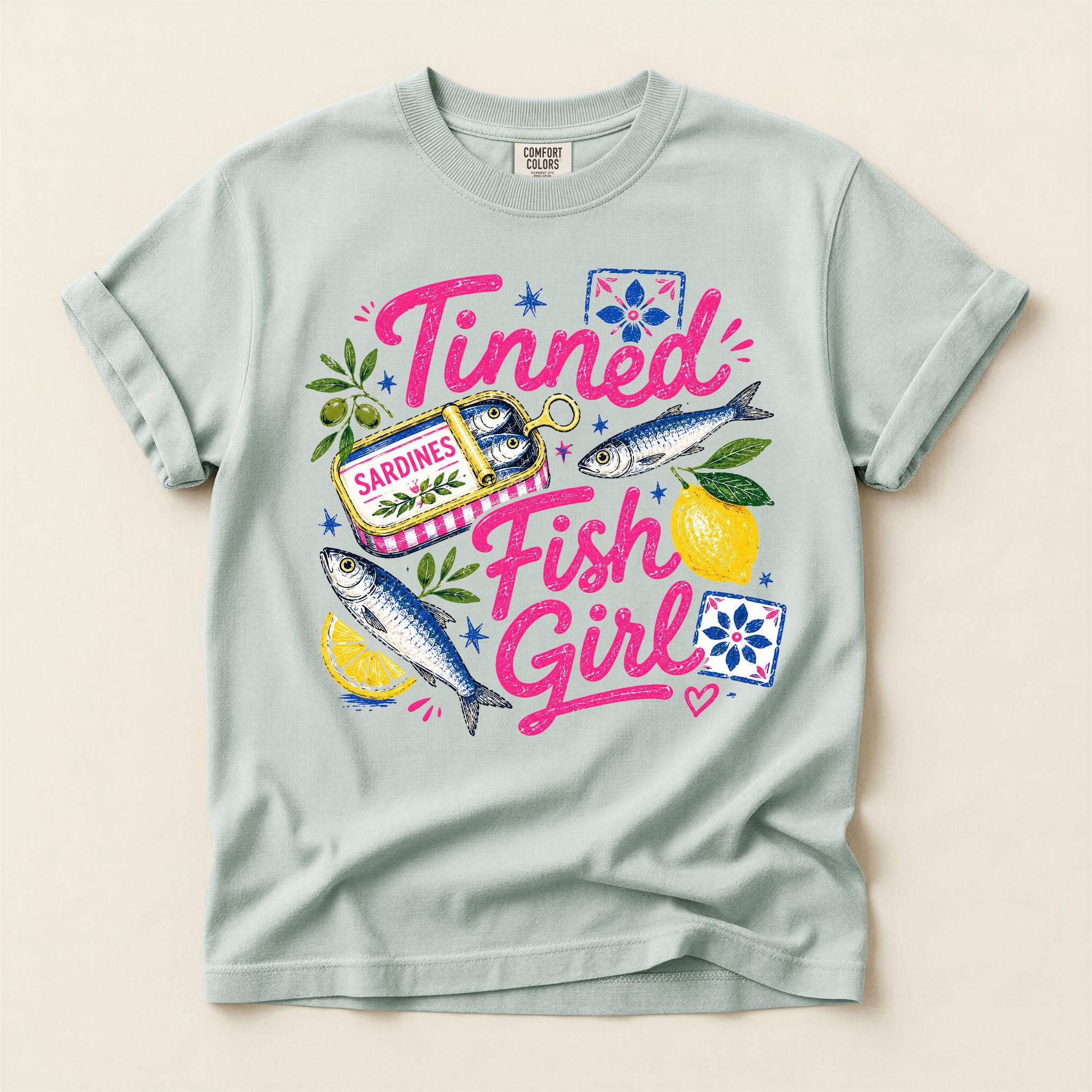 Tinned Fish Girl Graphic Tee