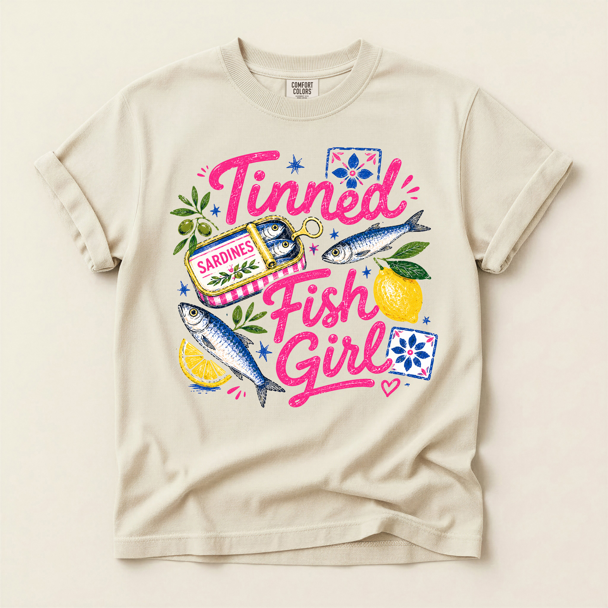 Tinned Fish Girl Graphic Tee