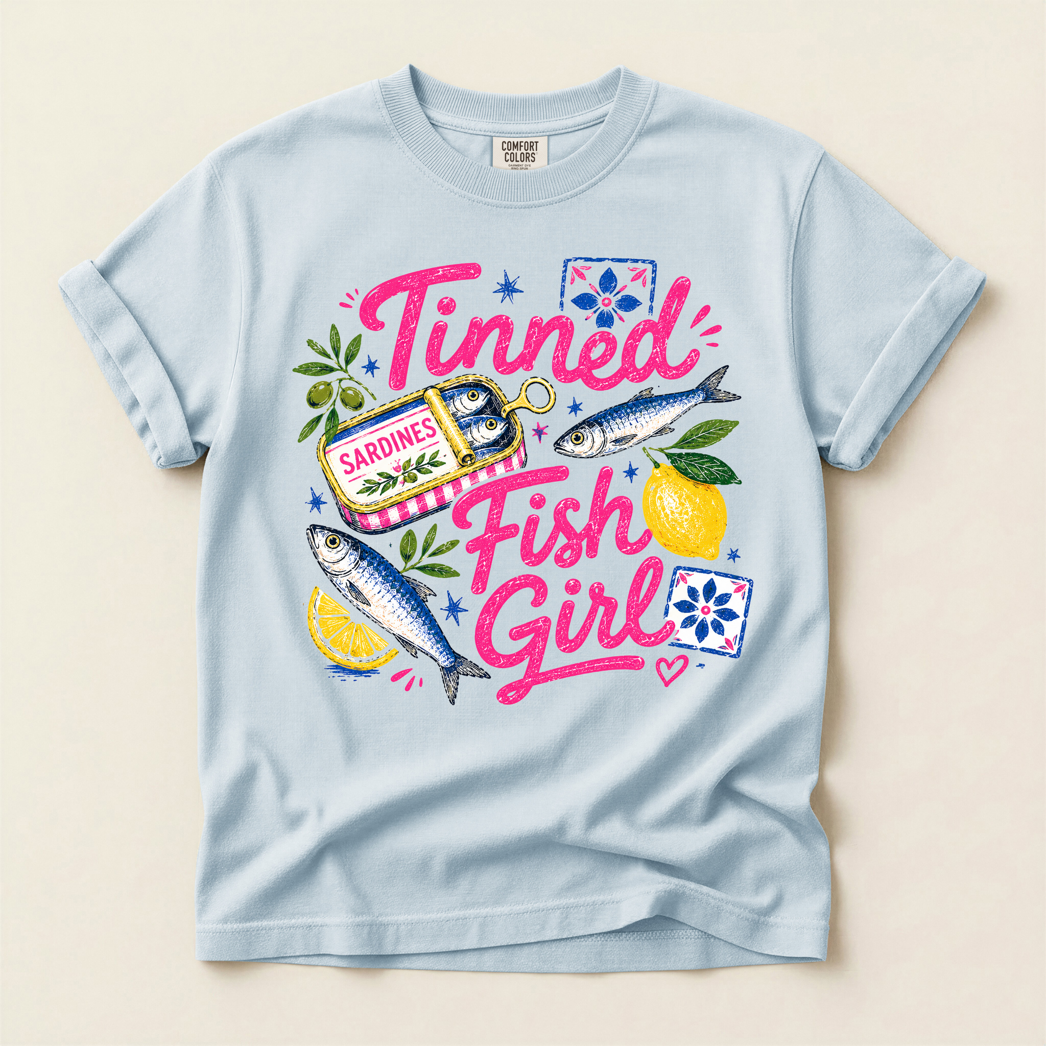 Tinned Fish Girl Graphic Tee