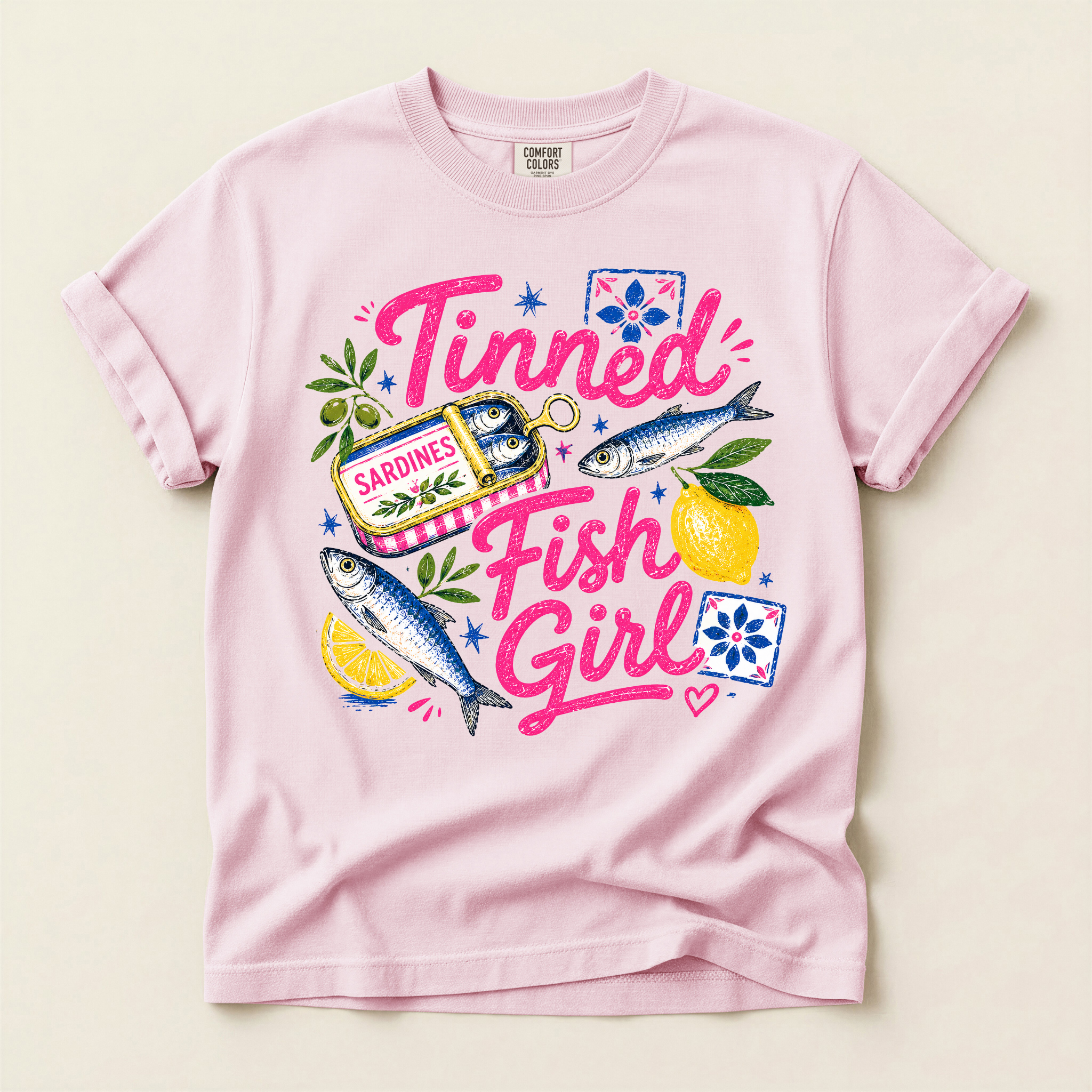 Tinned Fish Girl Graphic Tee