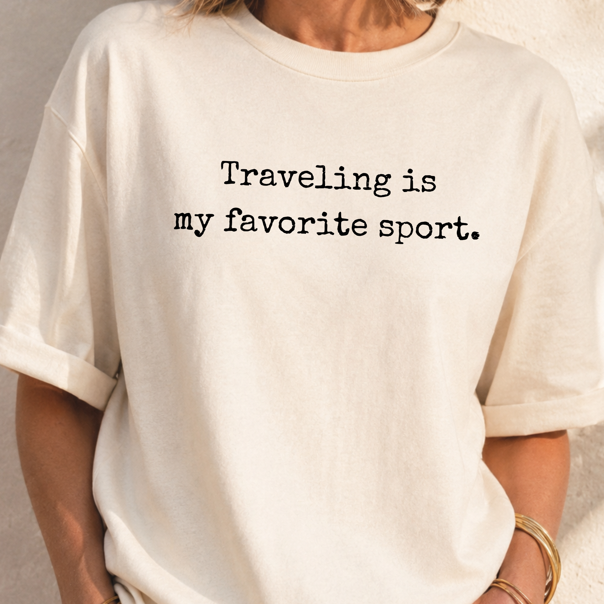 Traveling Favorite Sport Graphic Tee