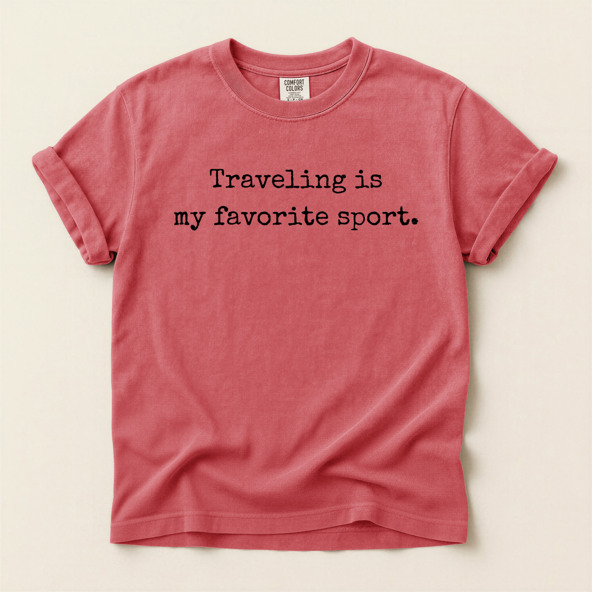 Traveling Favorite Sport Graphic Tee