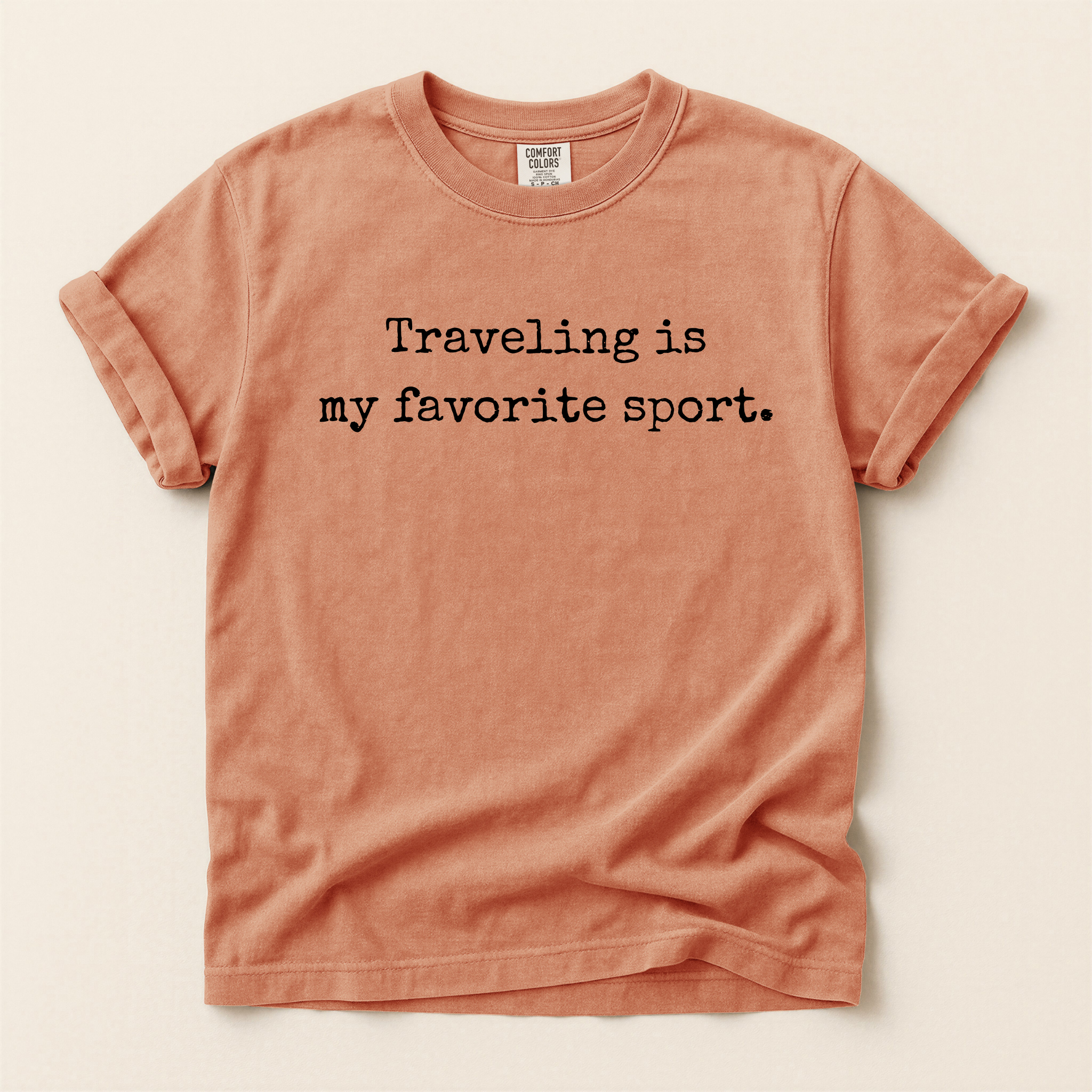 Traveling Favorite Sport Graphic Tee