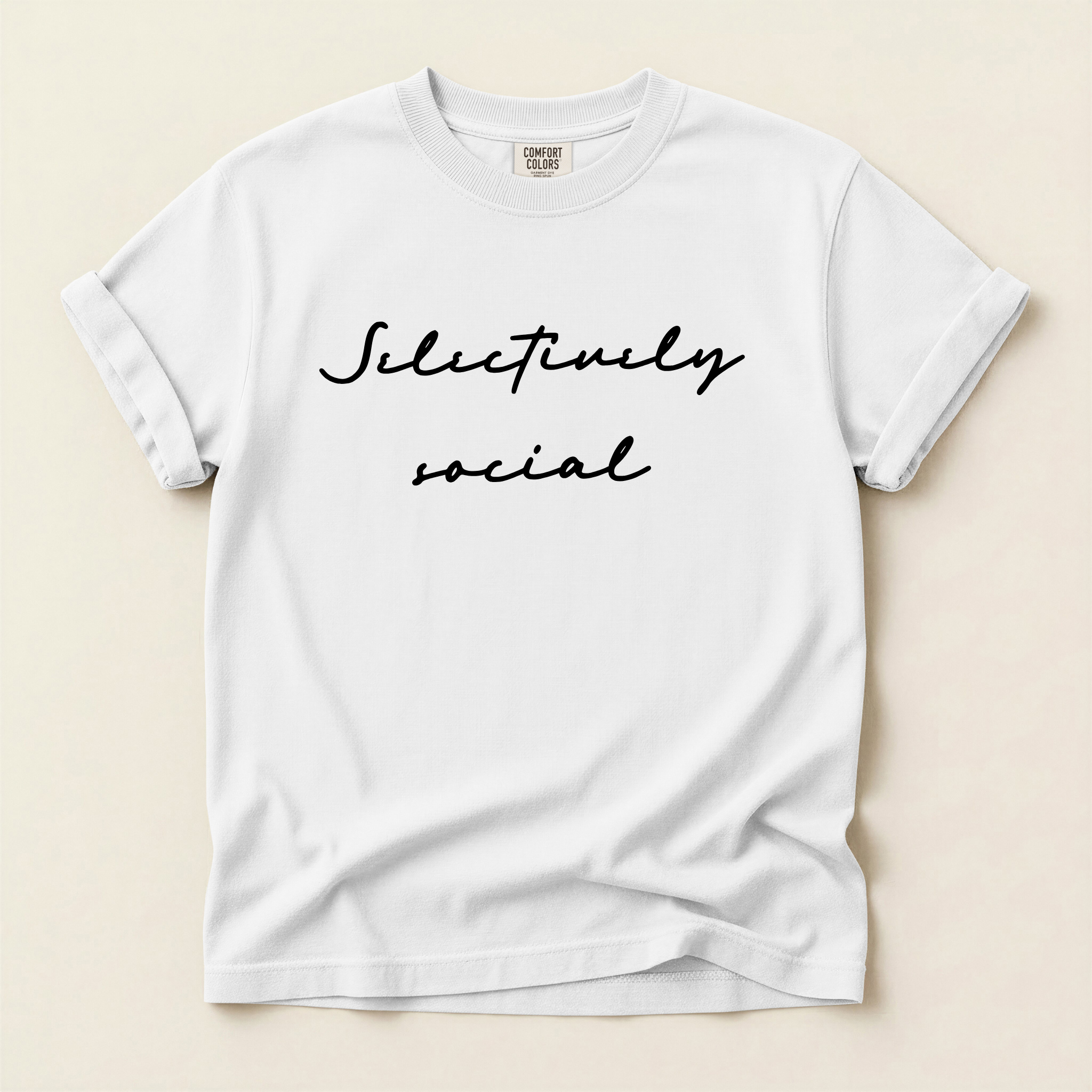 Selectively Social Graphic Tee