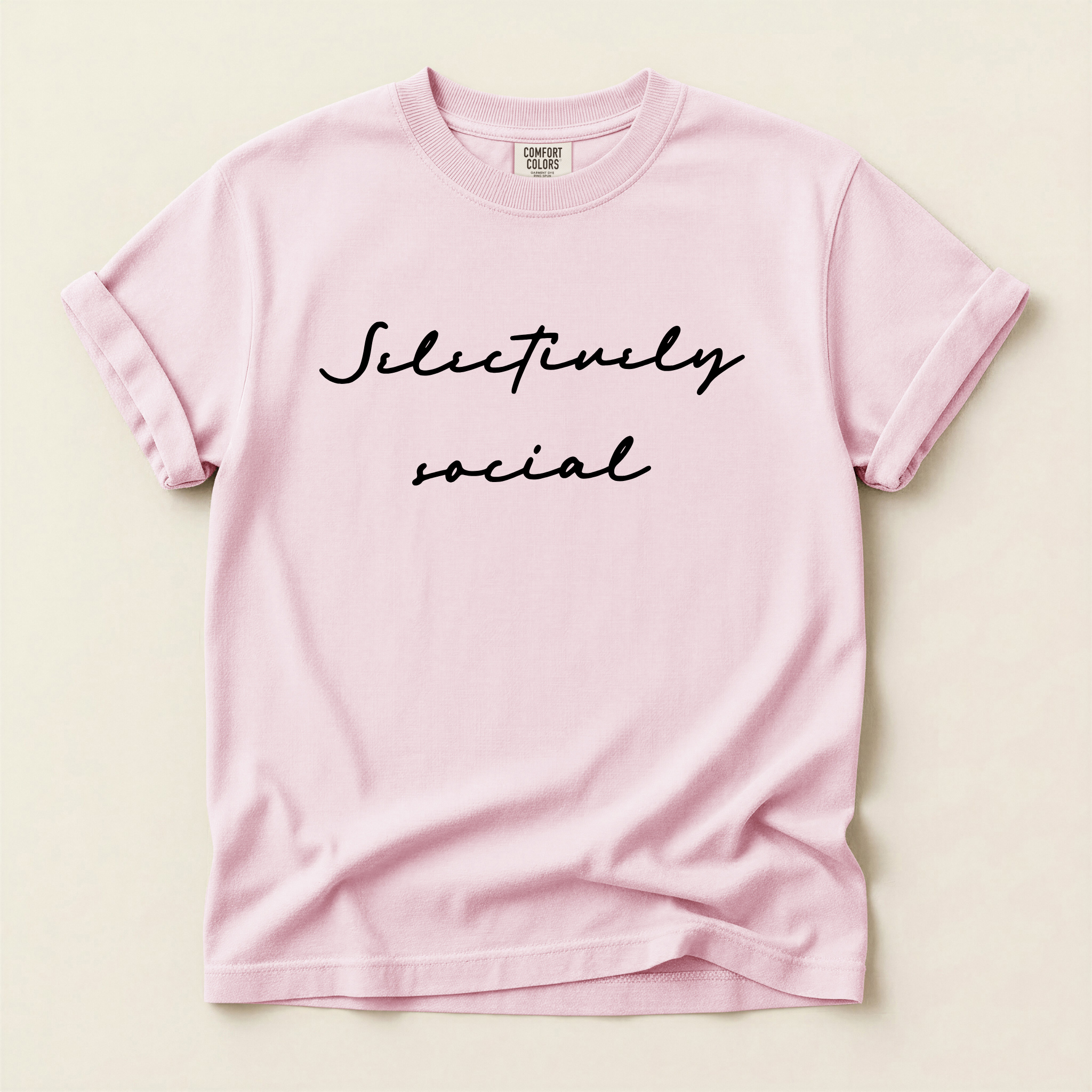 Selectively Social Graphic Tee