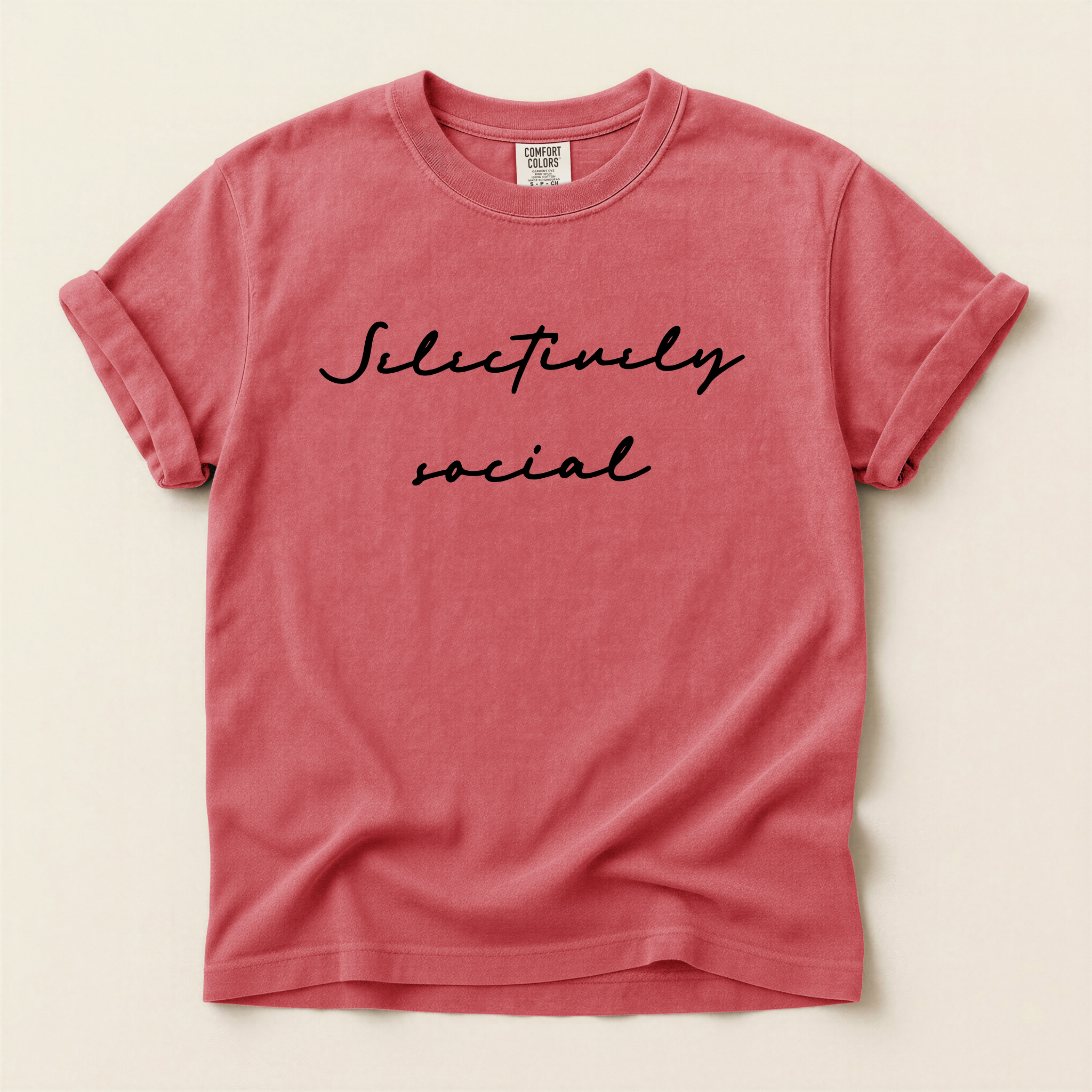 Selectively Social Graphic Tee