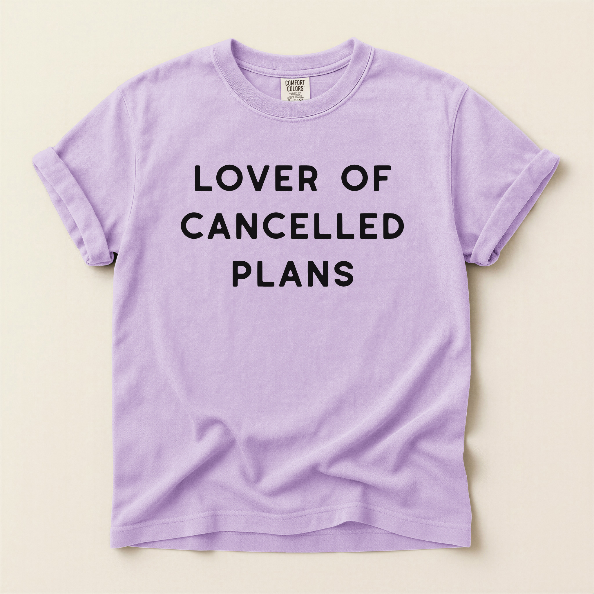 Lover Of Cancelled Plans Graphic Tee