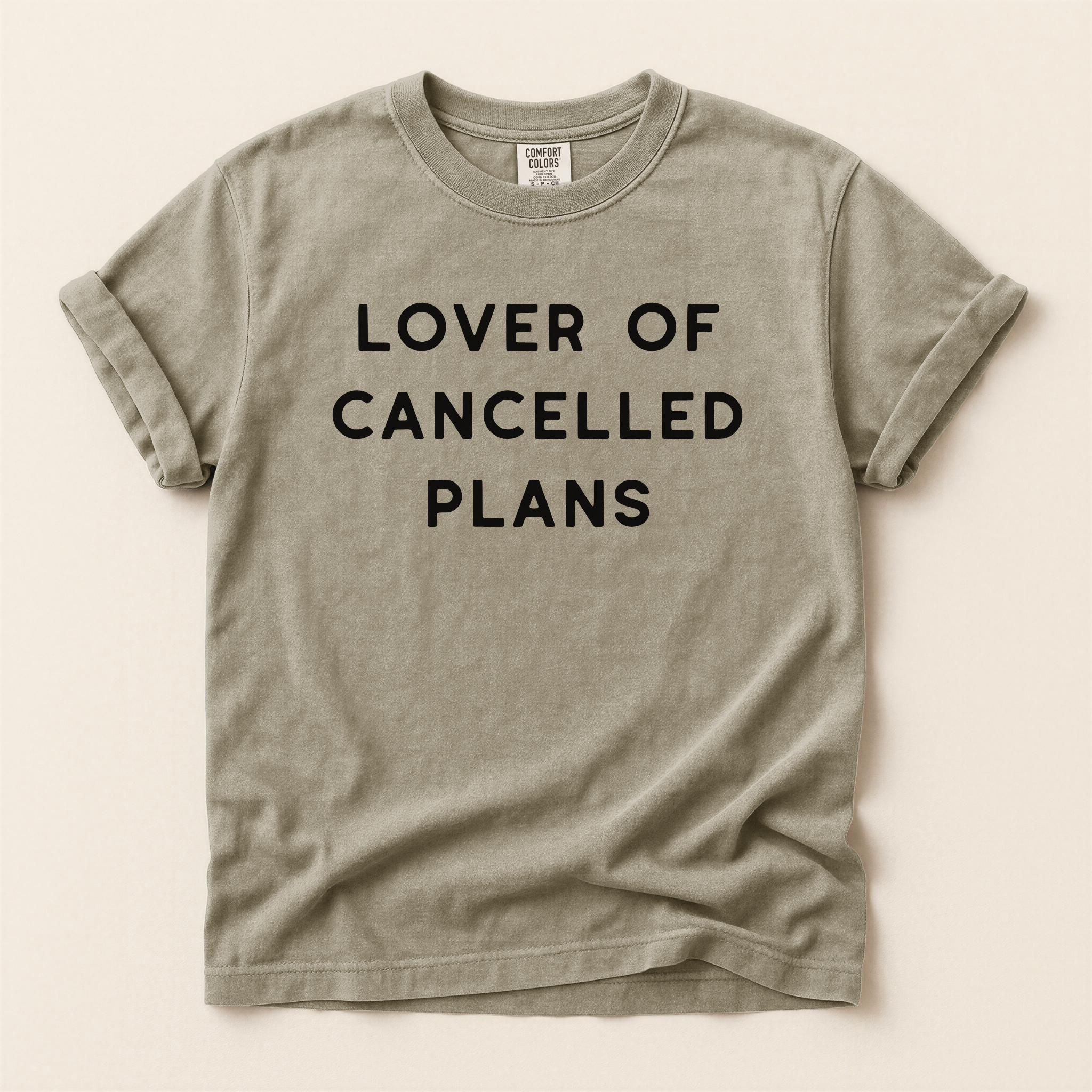 Lover Of Cancelled Plans Graphic Tee