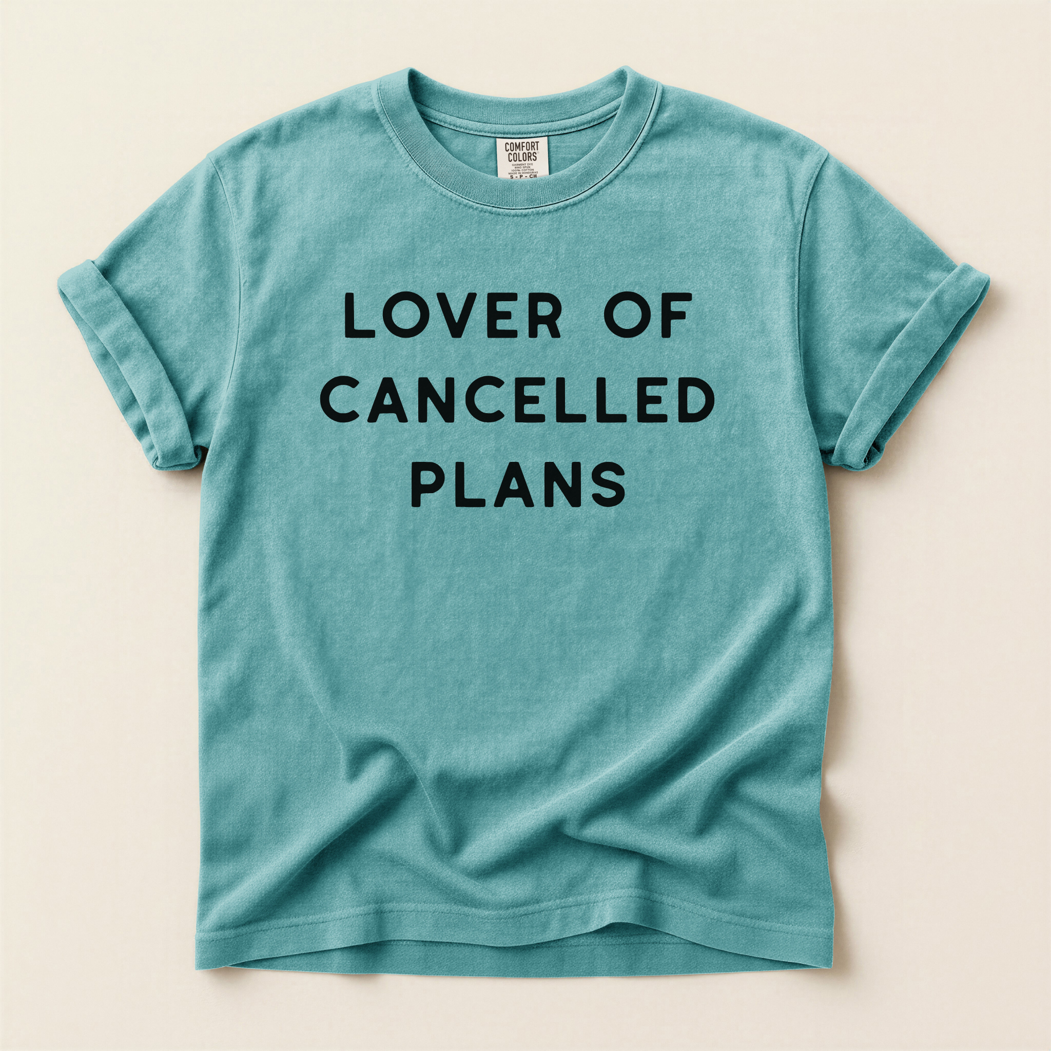 Lover Of Cancelled Plans Graphic Tee