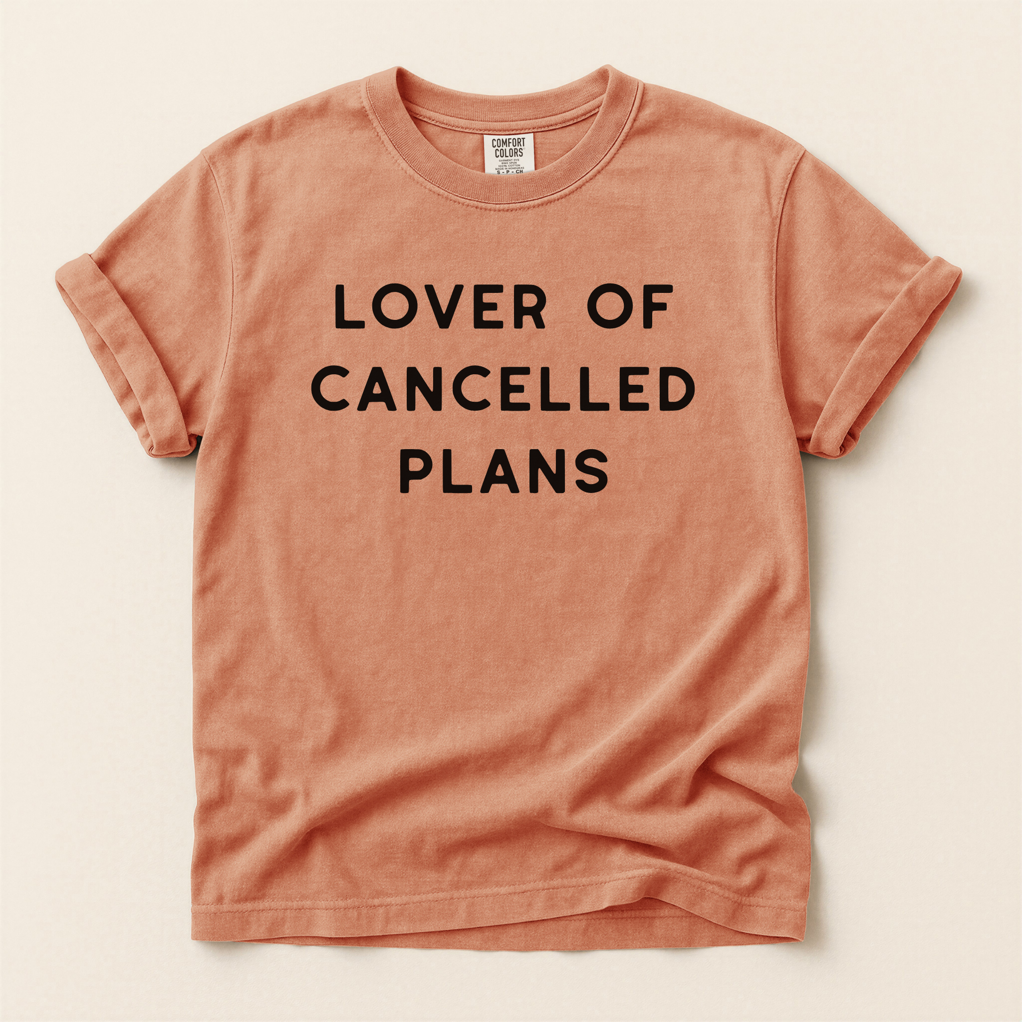 Lover Of Cancelled Plans Graphic Tee