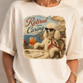 Retired From Caring Graphic Tee