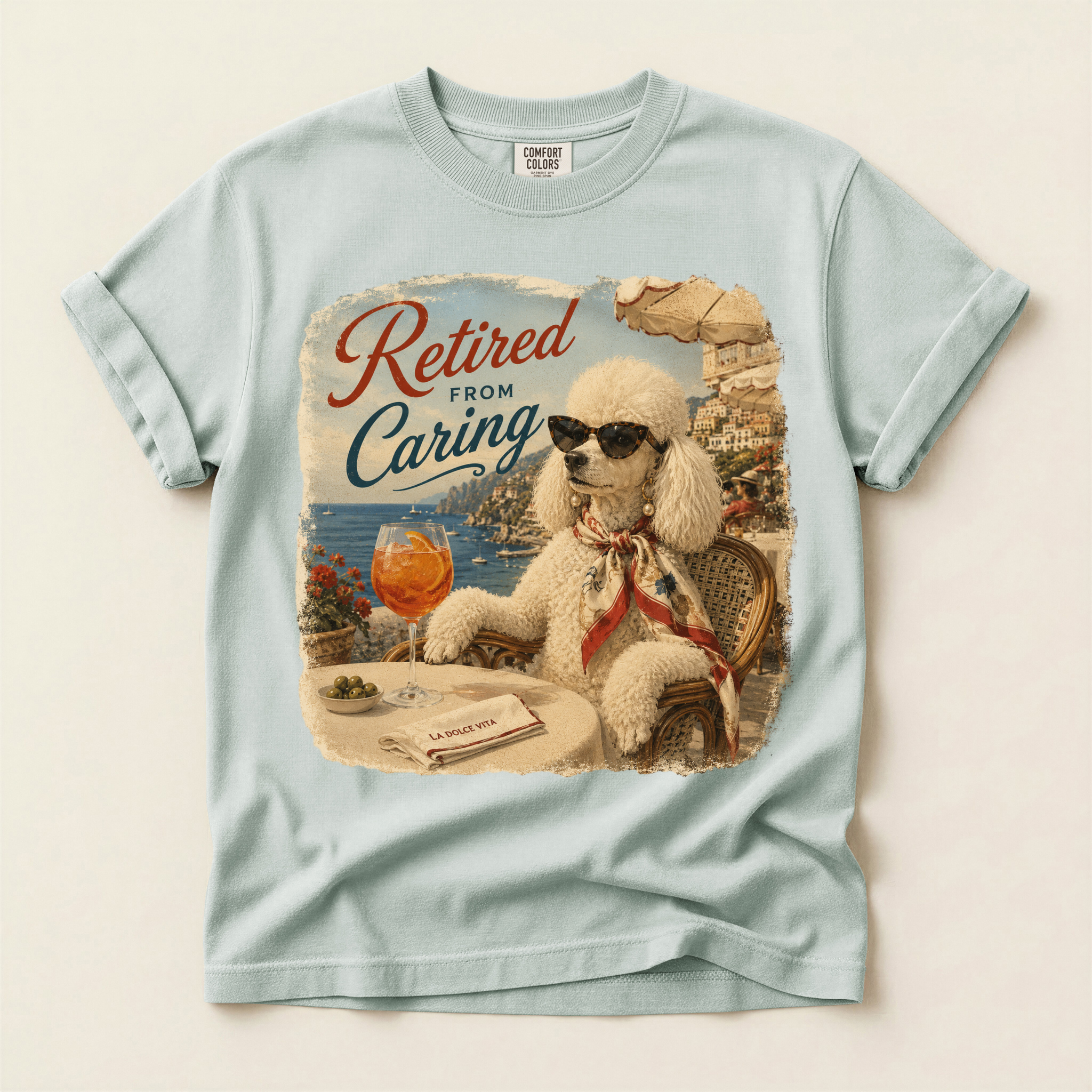 Retired From Caring Graphic Tee