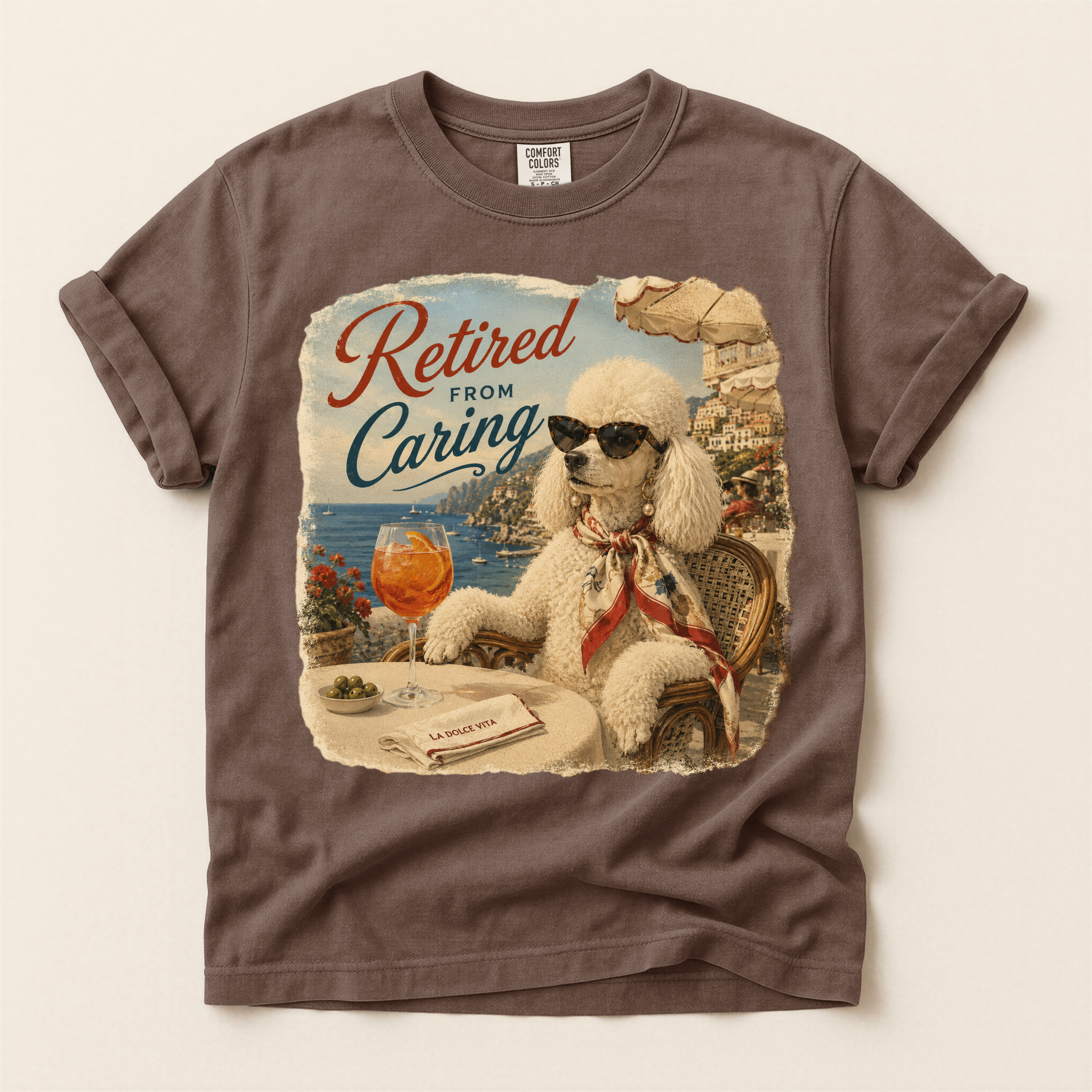 Retired From Caring Graphic Tee