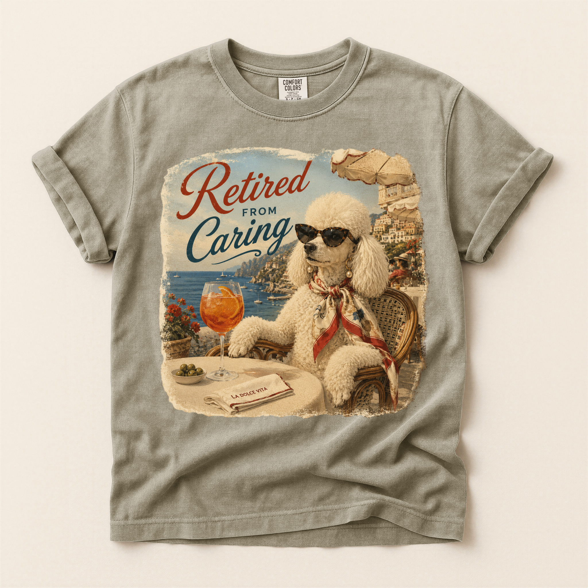 Retired From Caring Graphic Tee