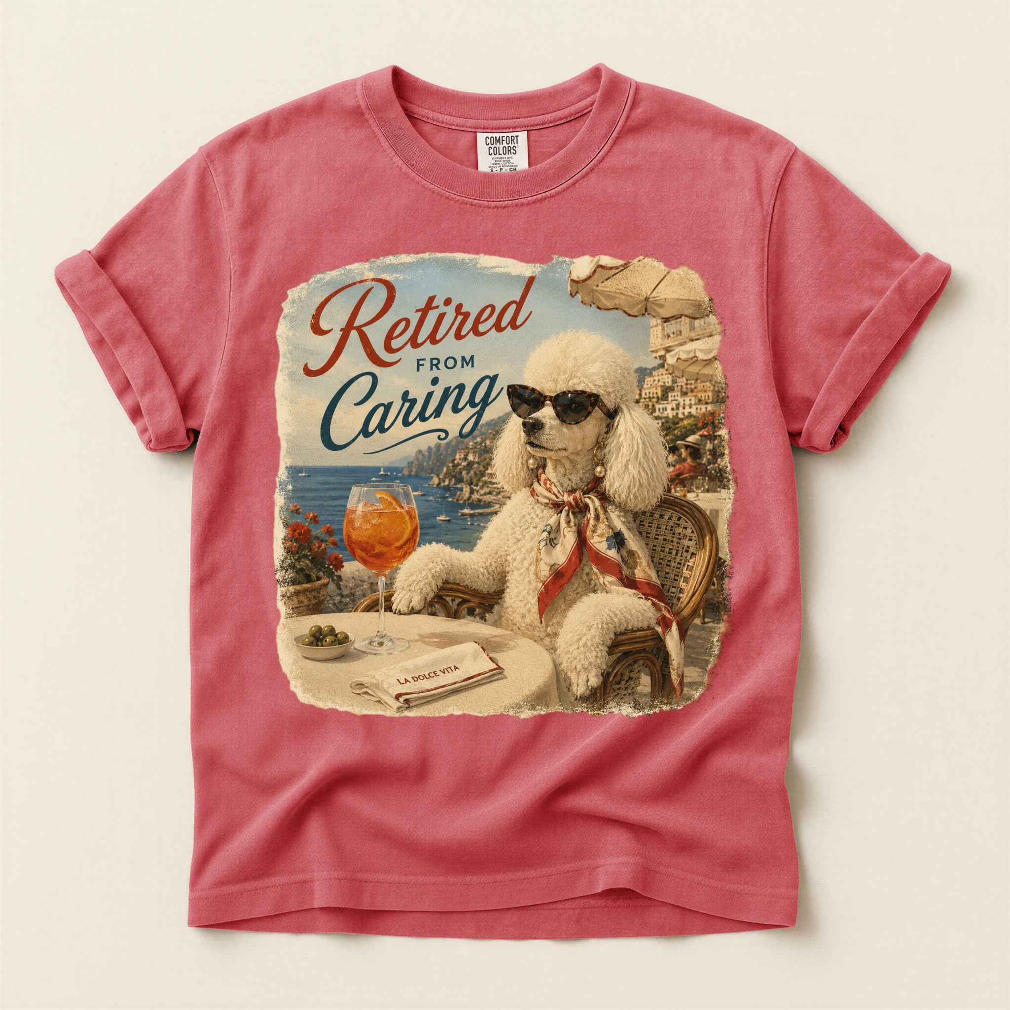 Retired From Caring Graphic Tee