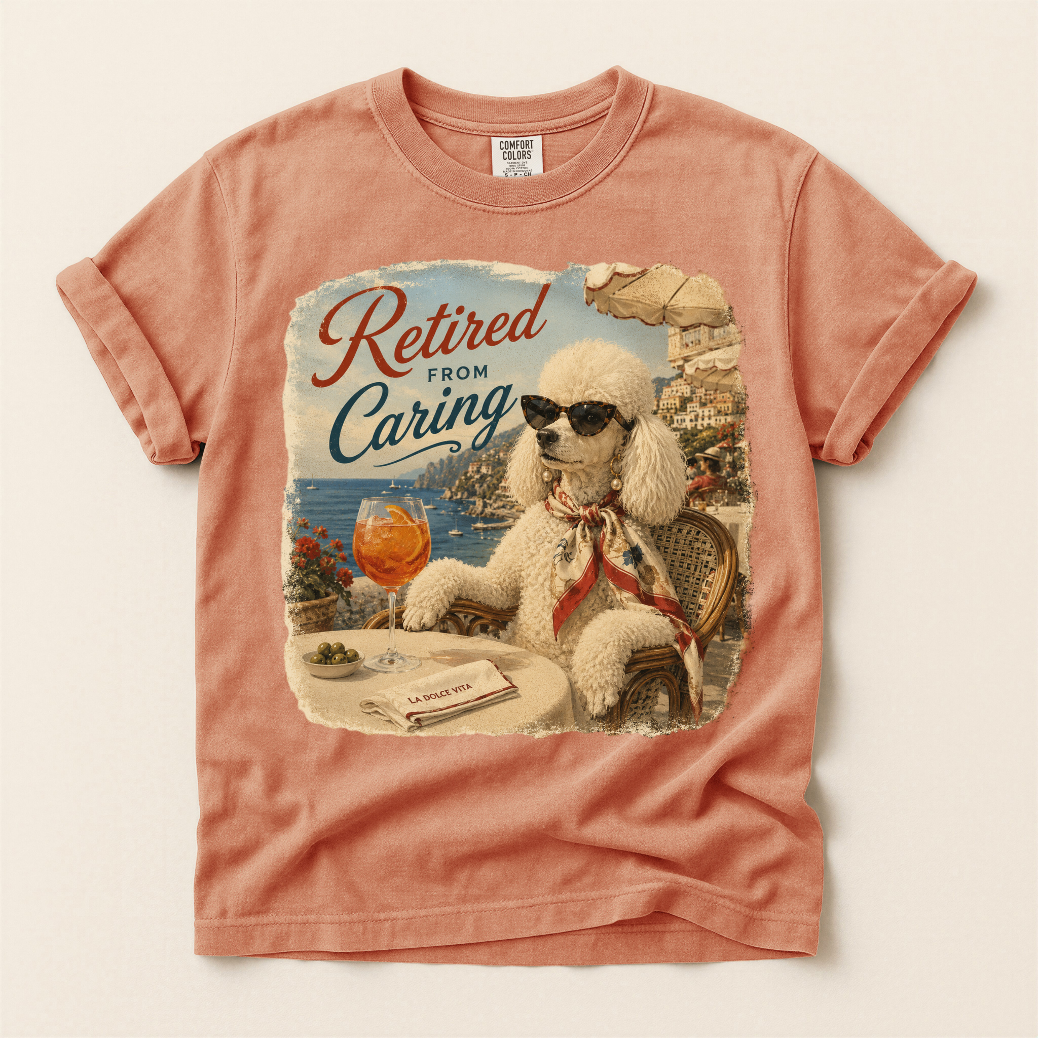 Retired From Caring Graphic Tee