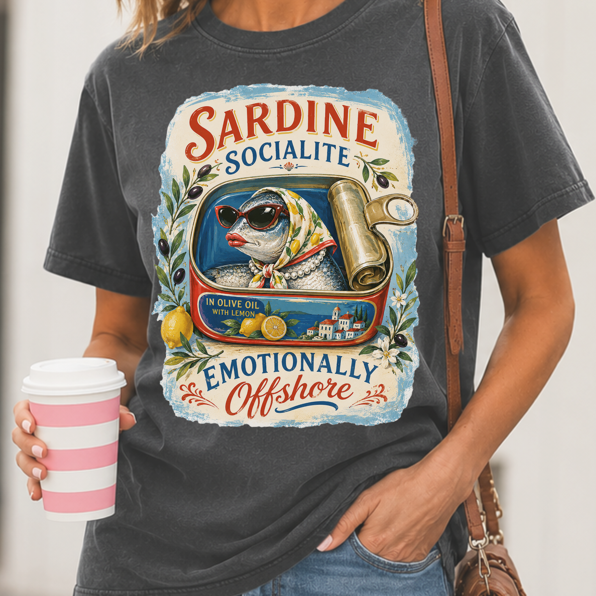 Sardine Socialite Graphic Tee