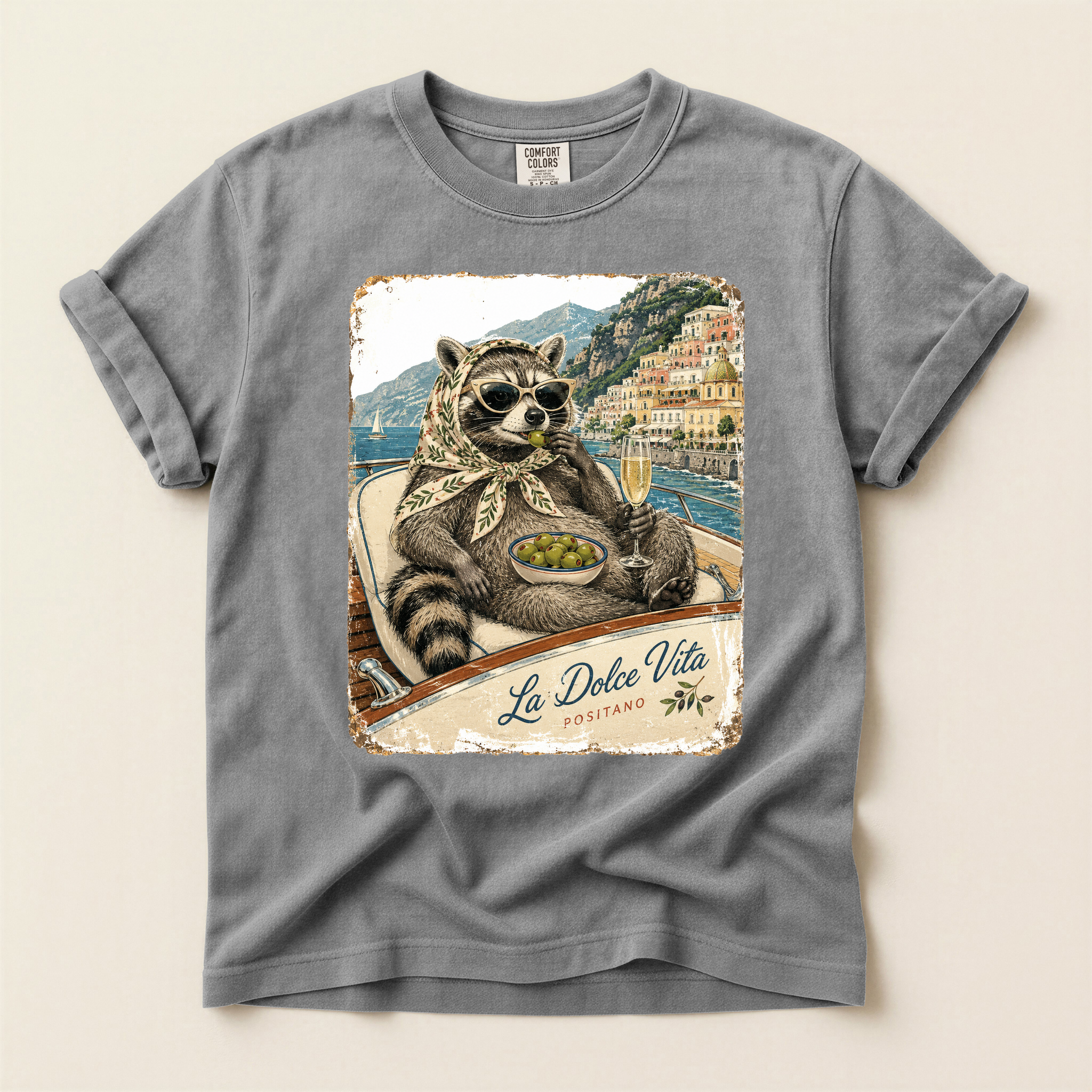 Raccoon Life Graphic Tee