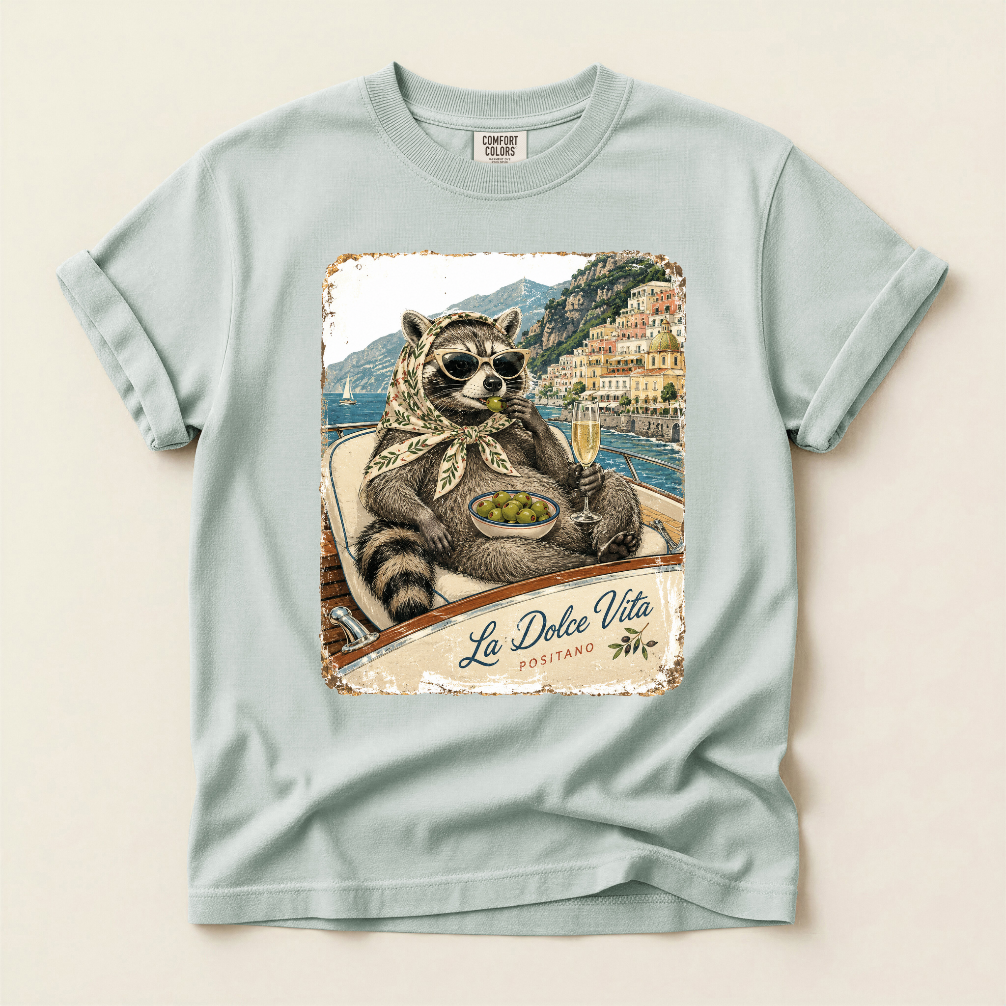 Raccoon Life Graphic Tee