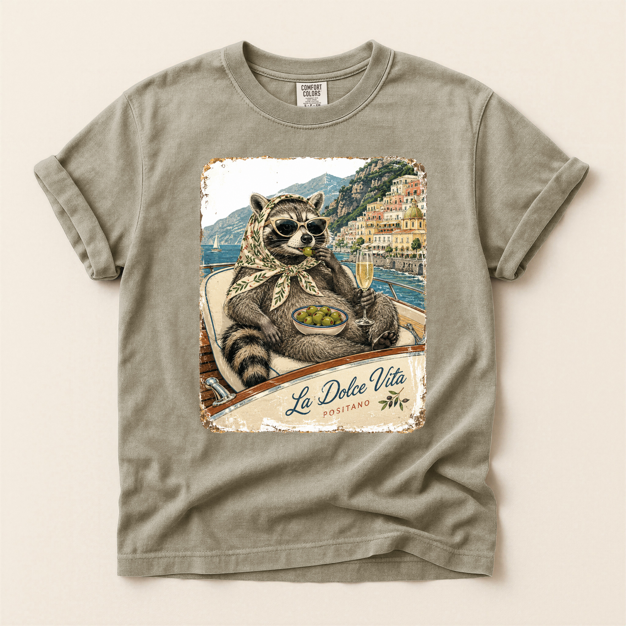 Raccoon Life Graphic Tee