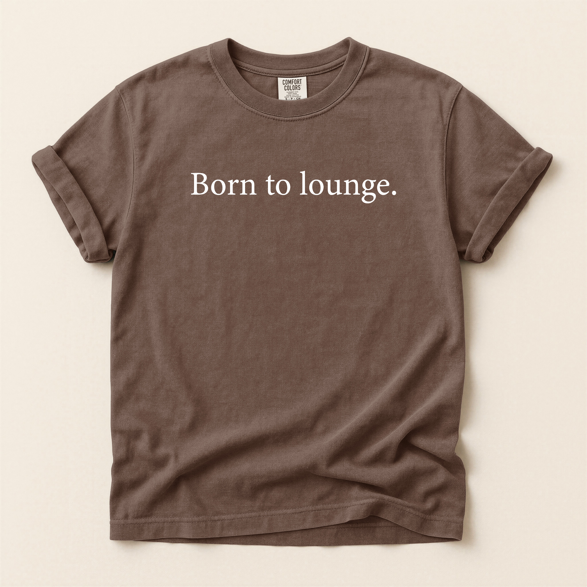 Born To Lounge Graphic Tee