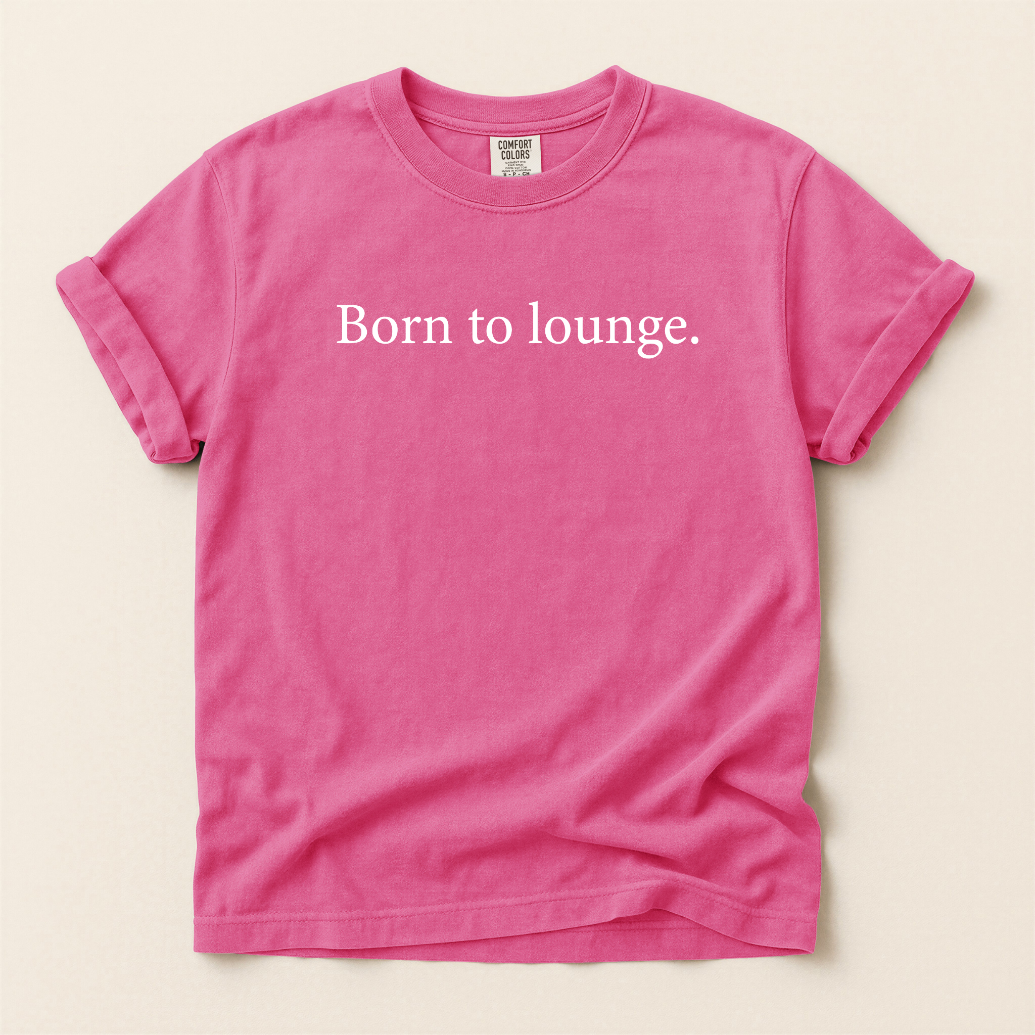 Born To Lounge Graphic Tee