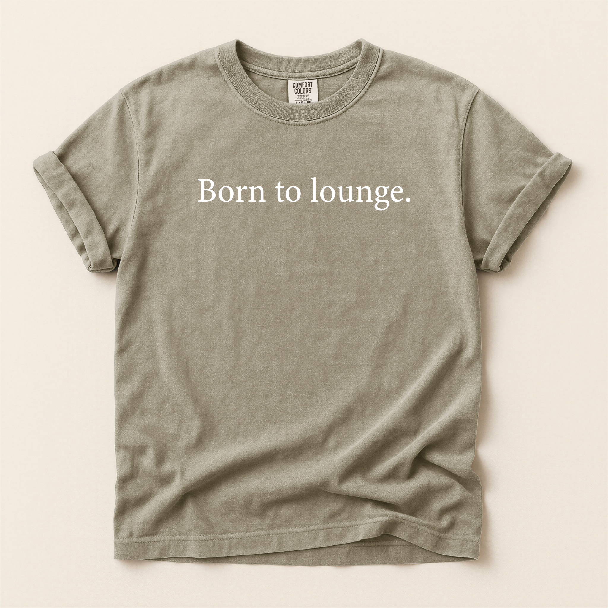 Born To Lounge Graphic Tee