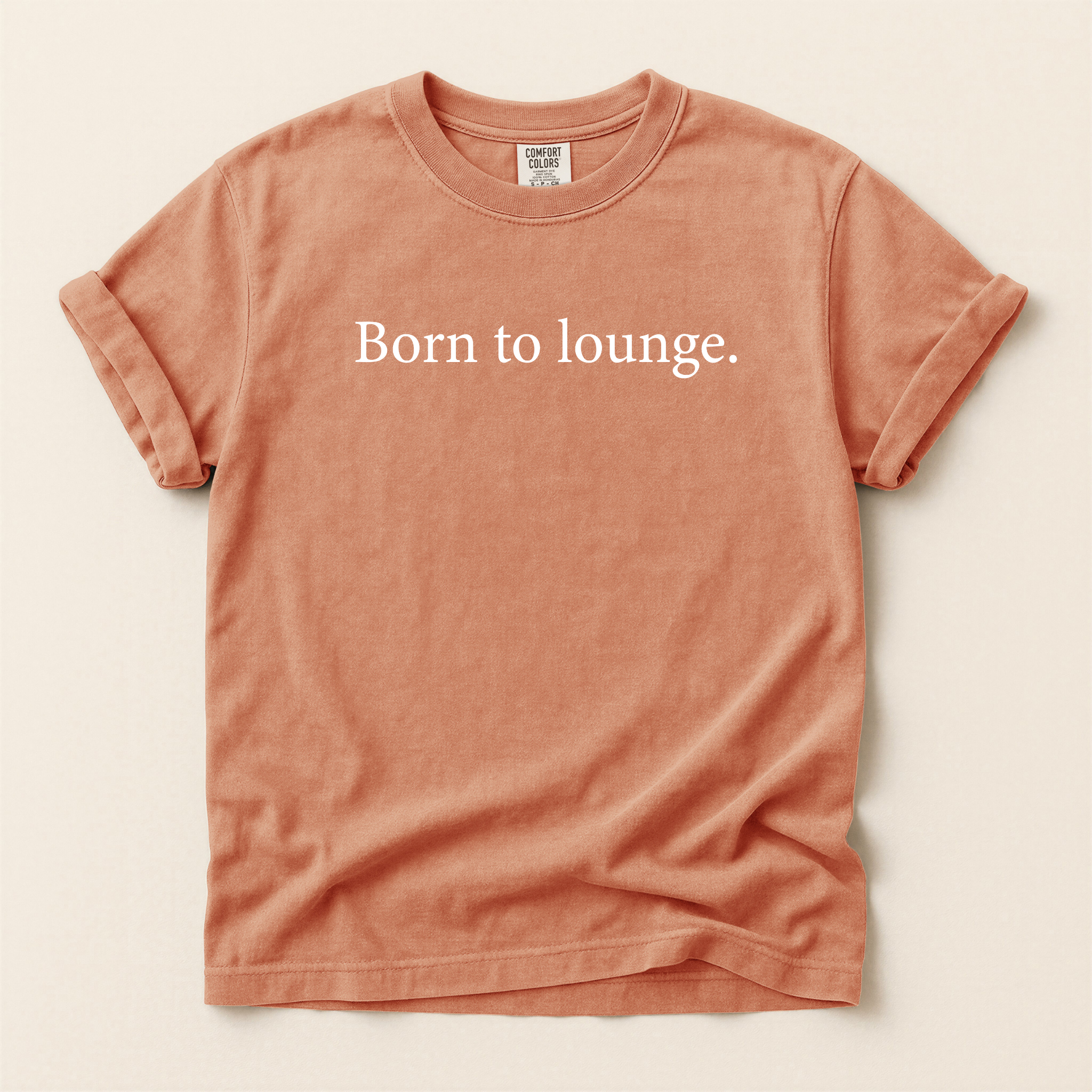 Born To Lounge Graphic Tee