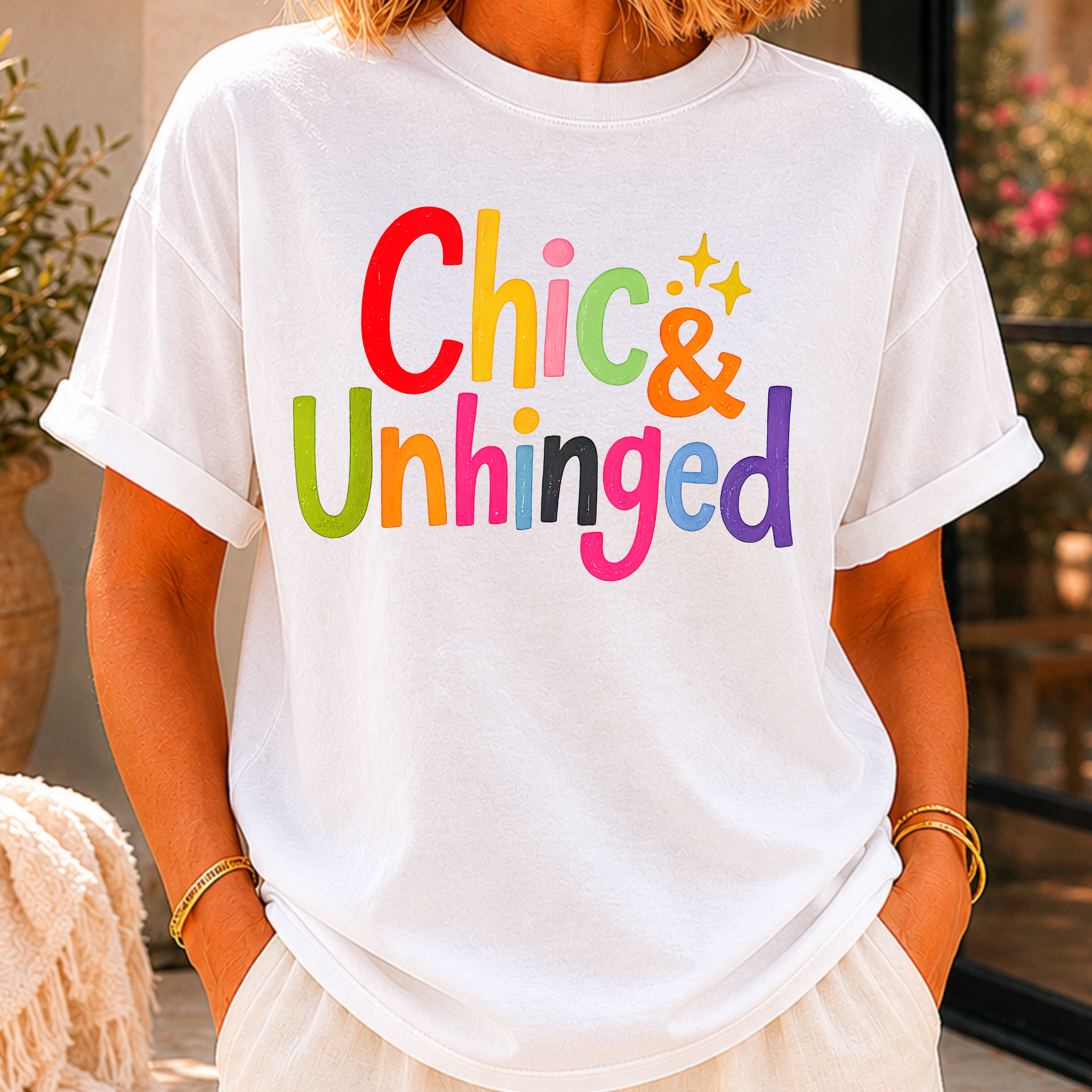 Chic & Unhinged Graphic Tee