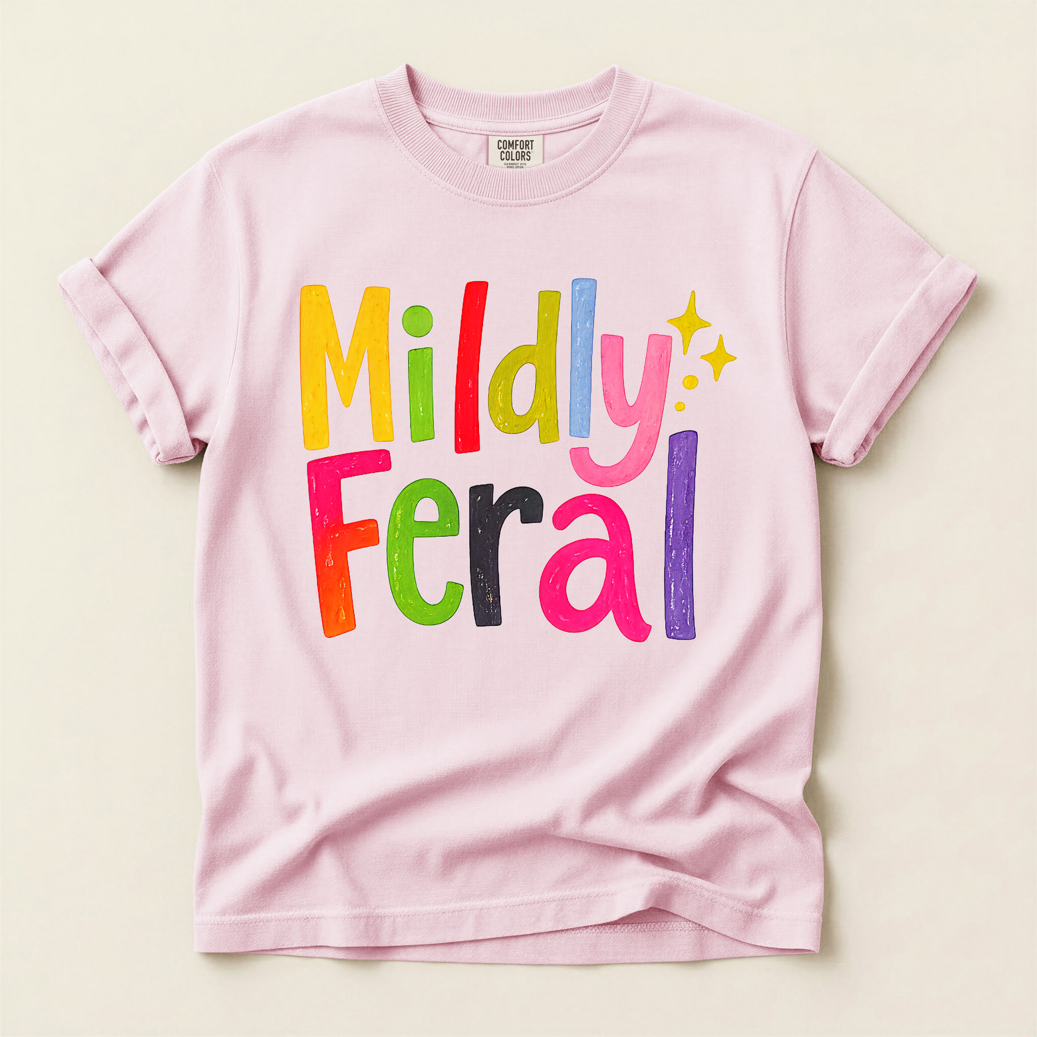 Mildly Feral Graphic Tee