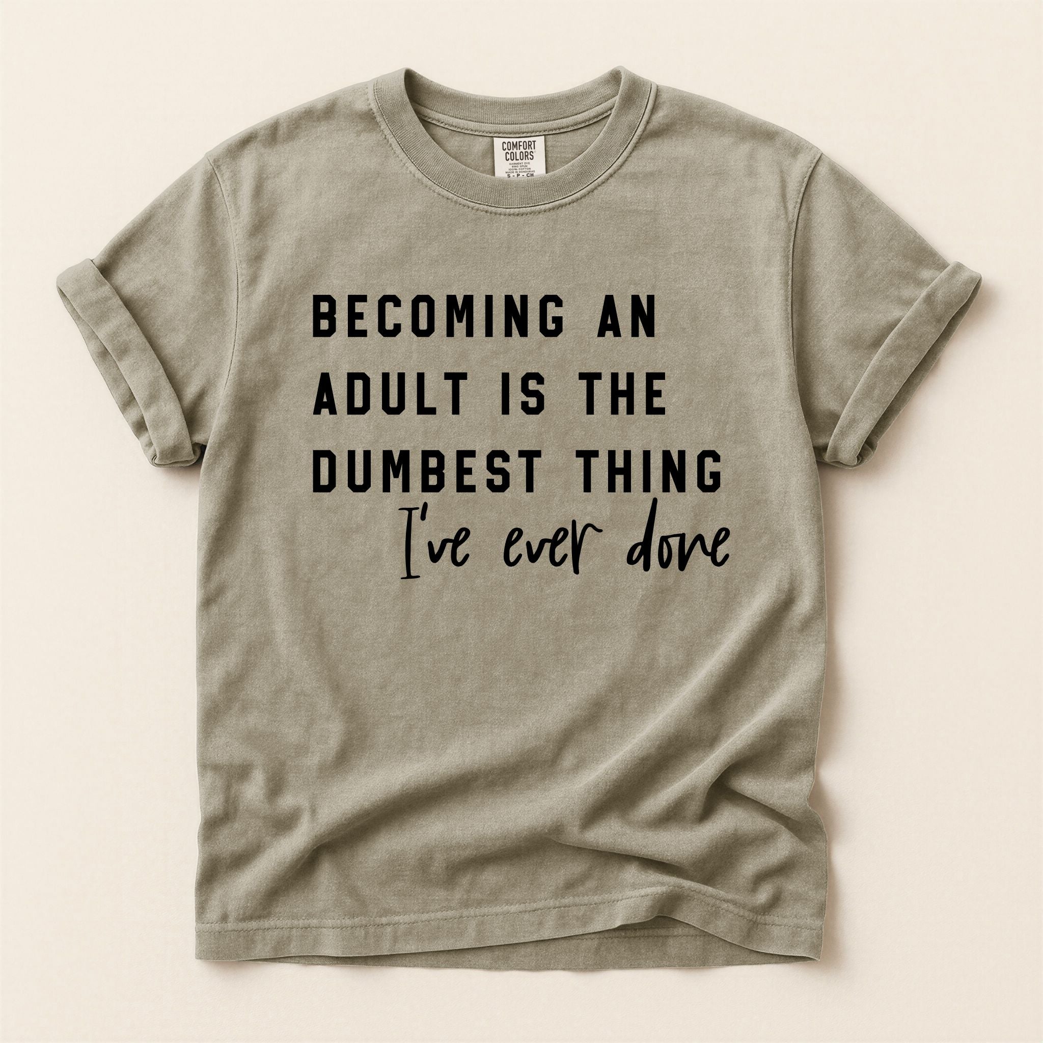 Becoming an Adult Graphic Tee