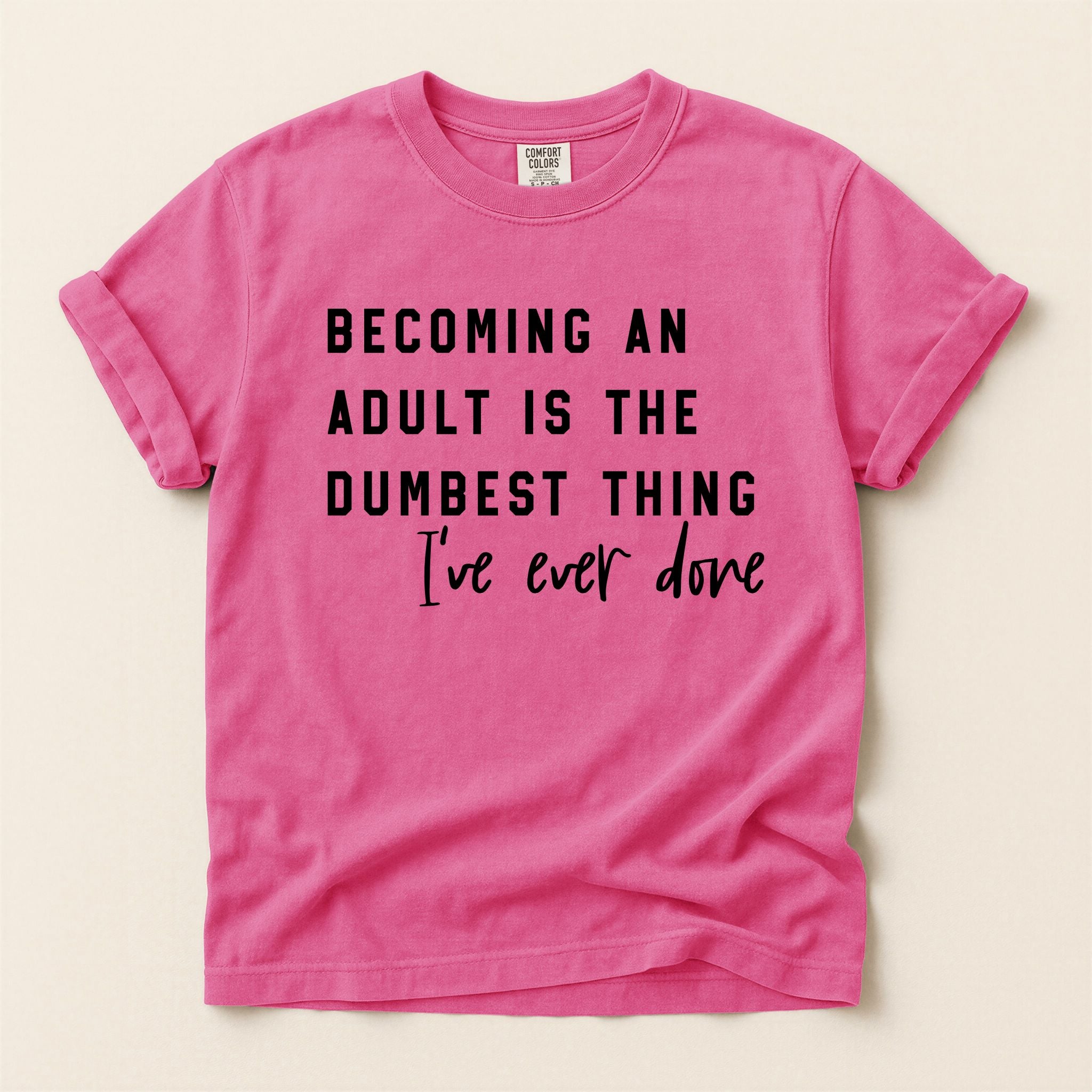 Becoming an Adult Graphic Tee