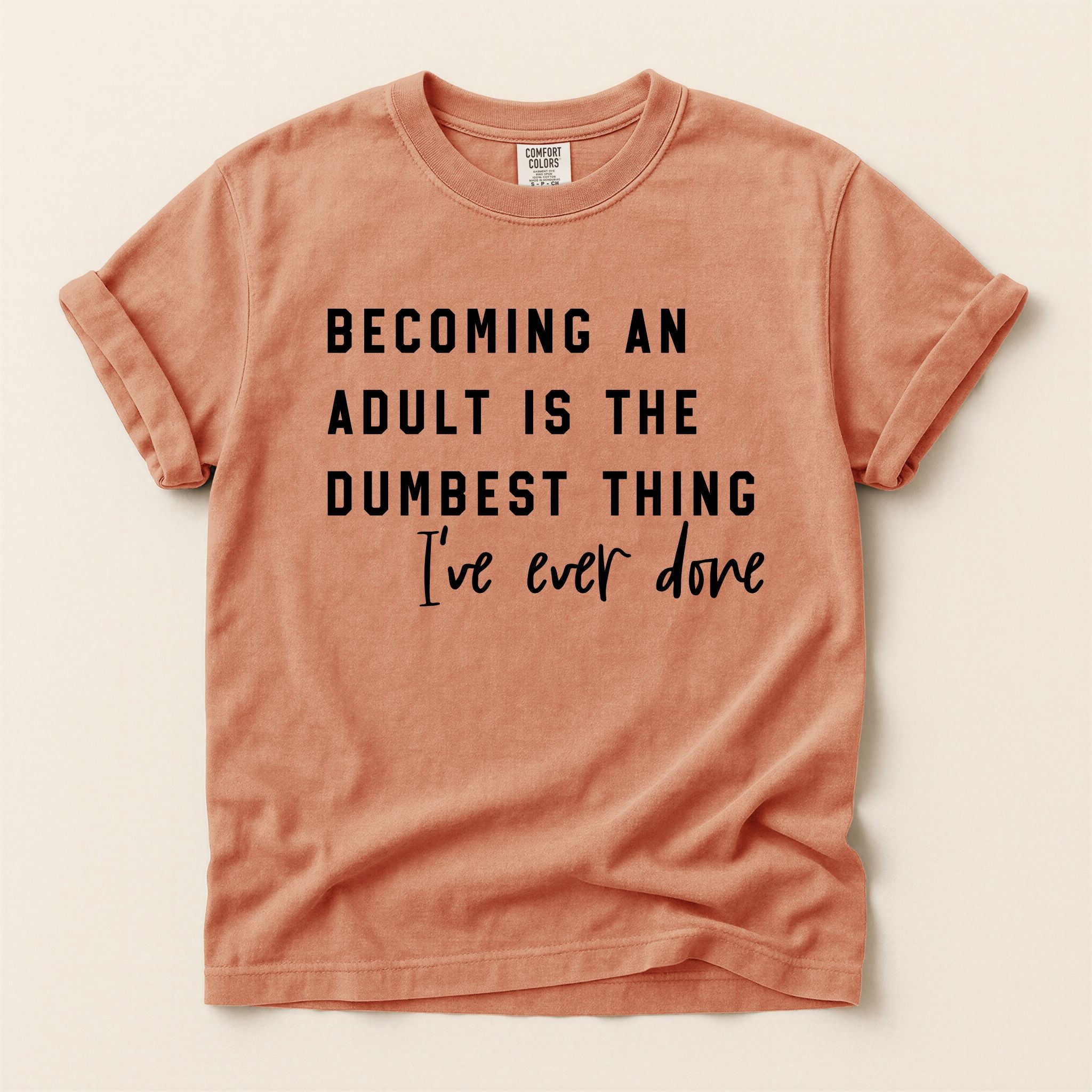 Becoming an Adult Graphic Tee