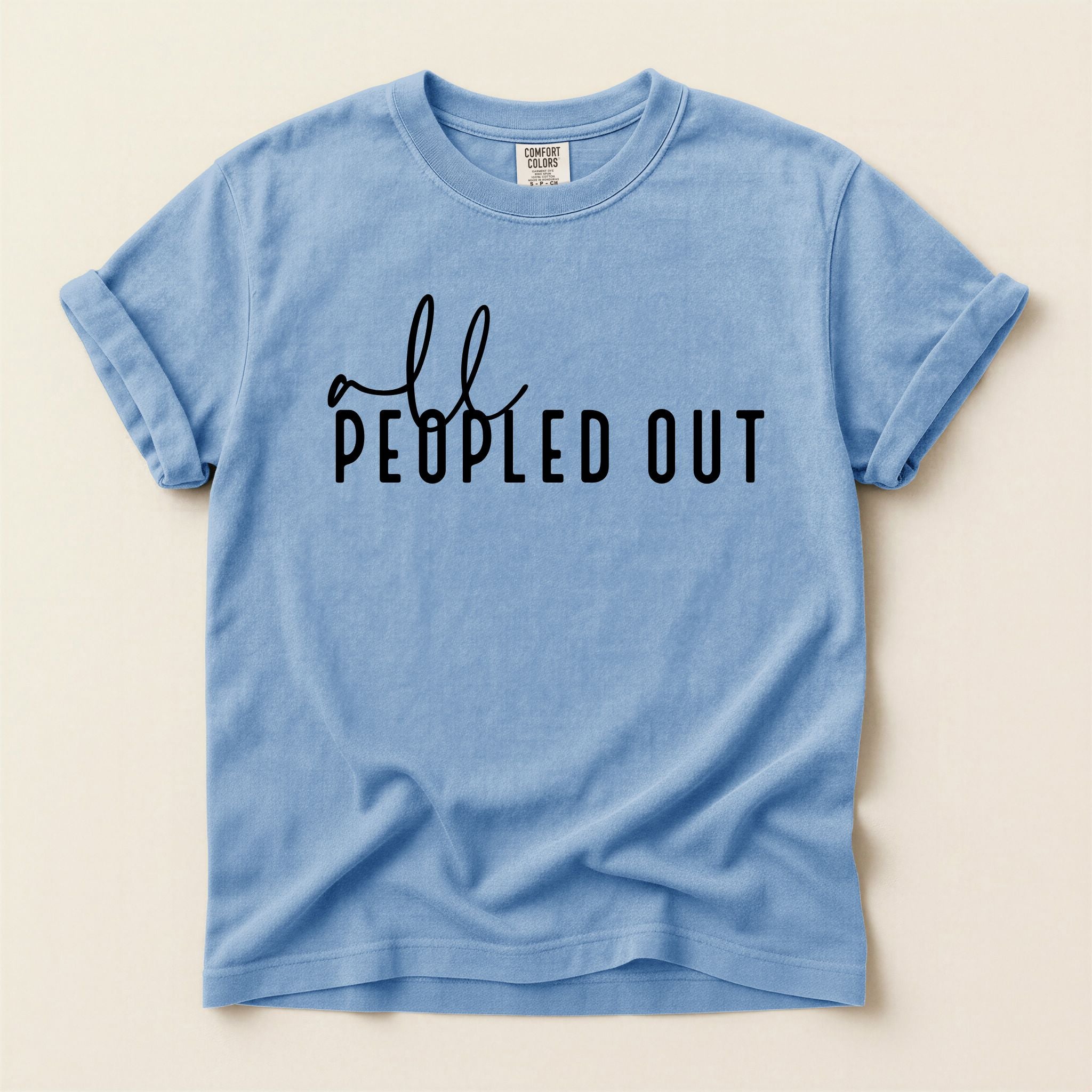 All Peopled Out Graphic Tee