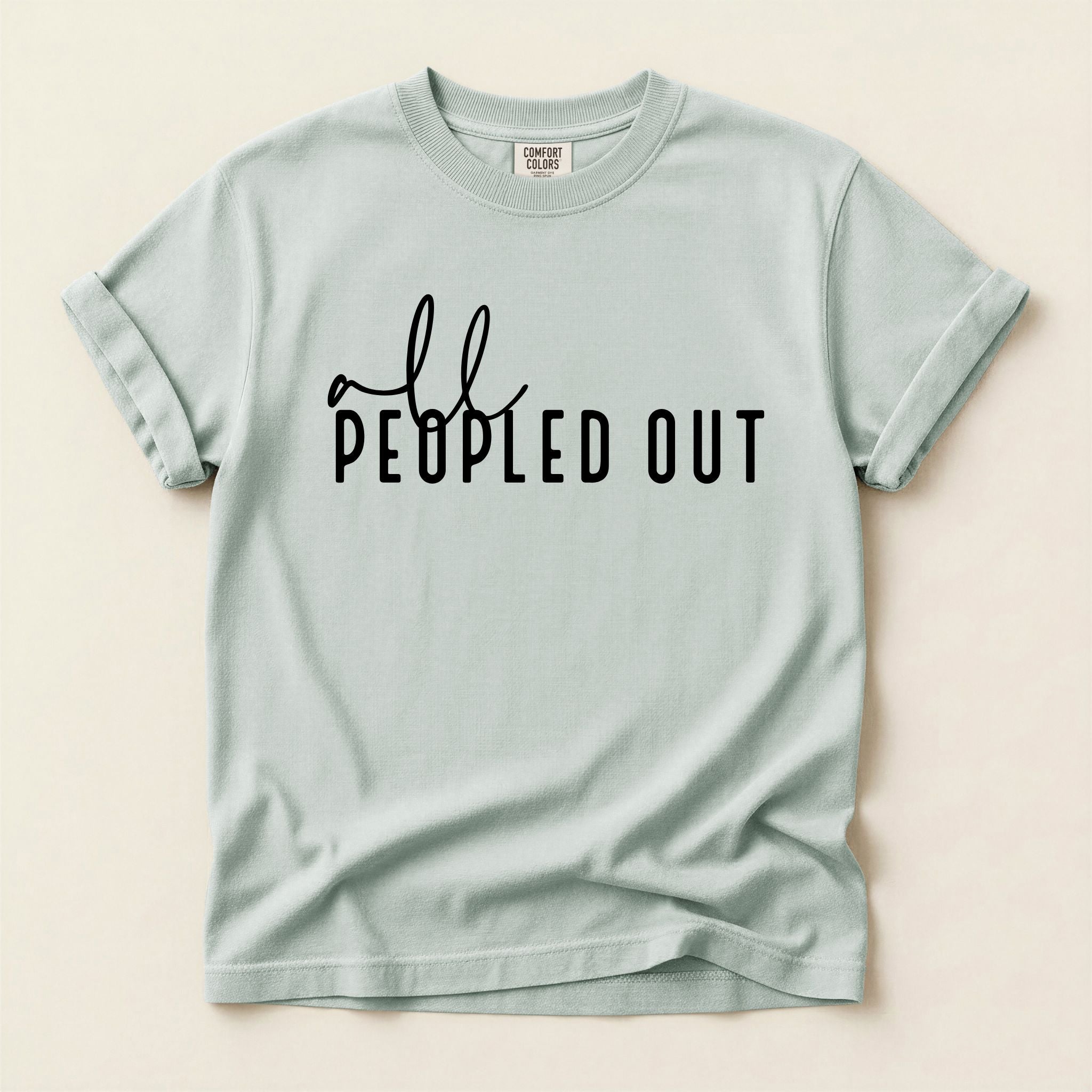 All Peopled Out Graphic Tee