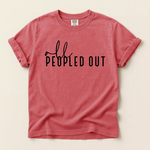 All Peopled Out Graphic Tee
