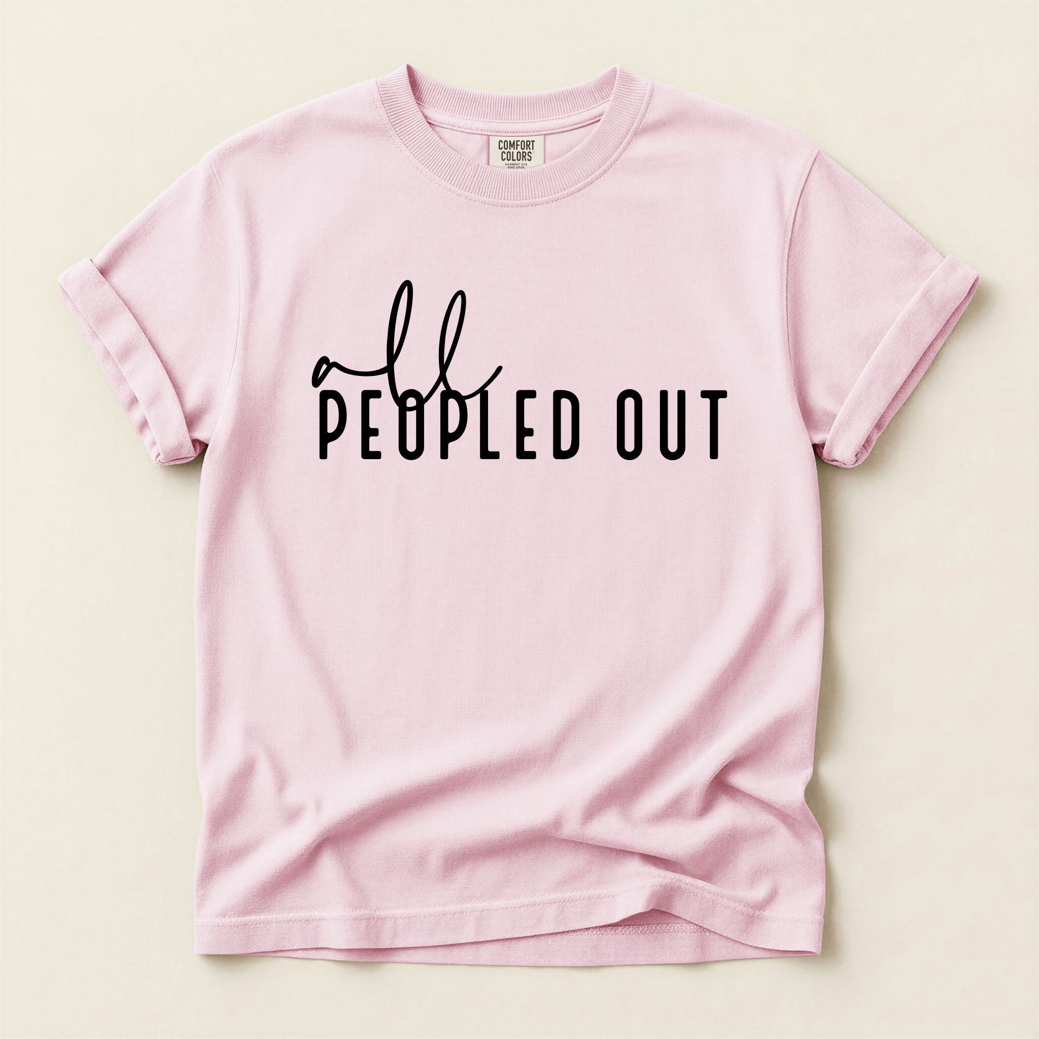 All Peopled Out Graphic Tee