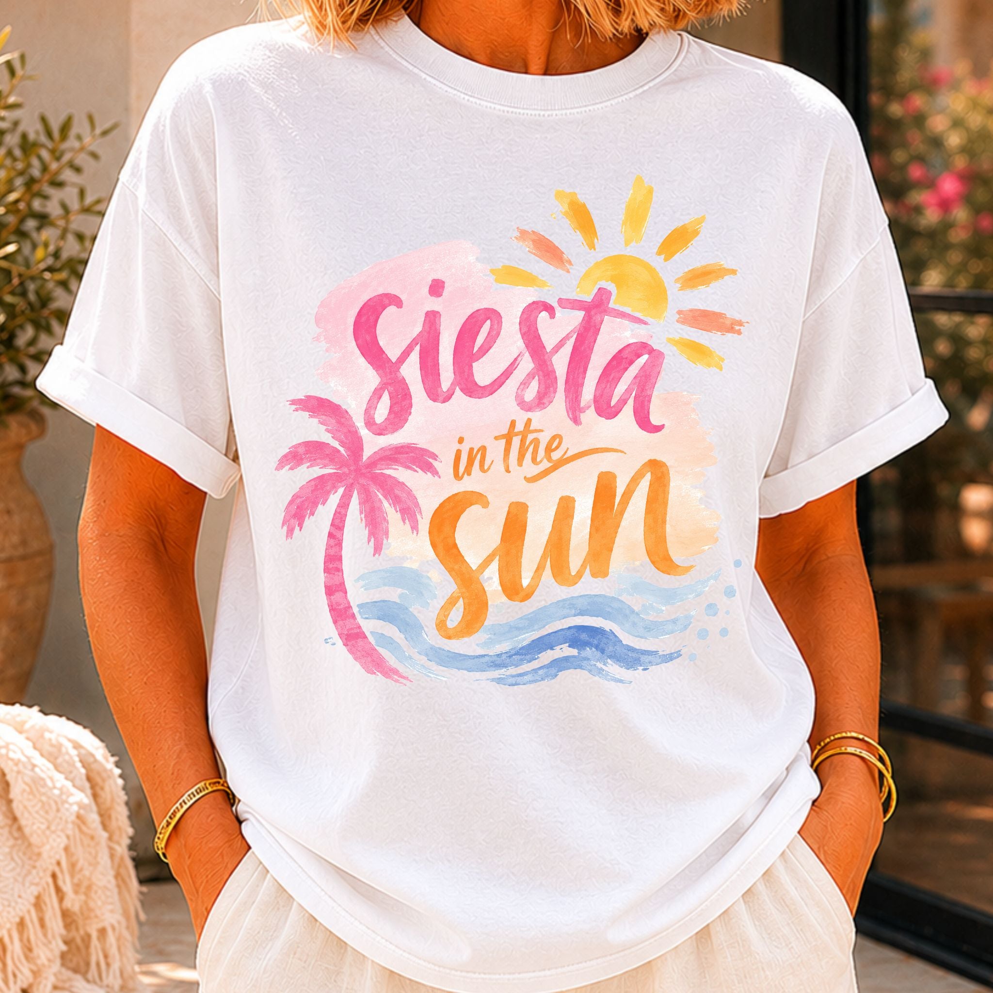 Siesta In The Sun Graphic Tee