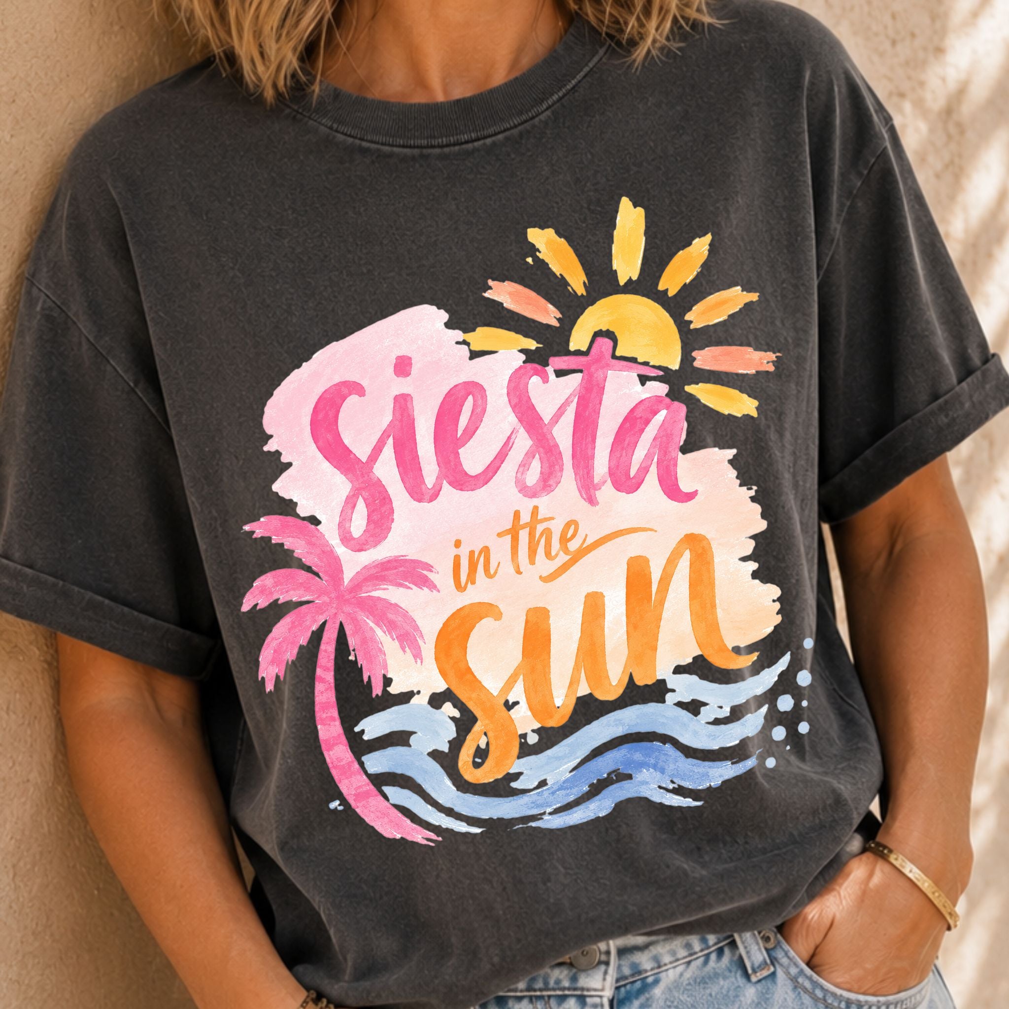 Siesta In The Sun Graphic Tee