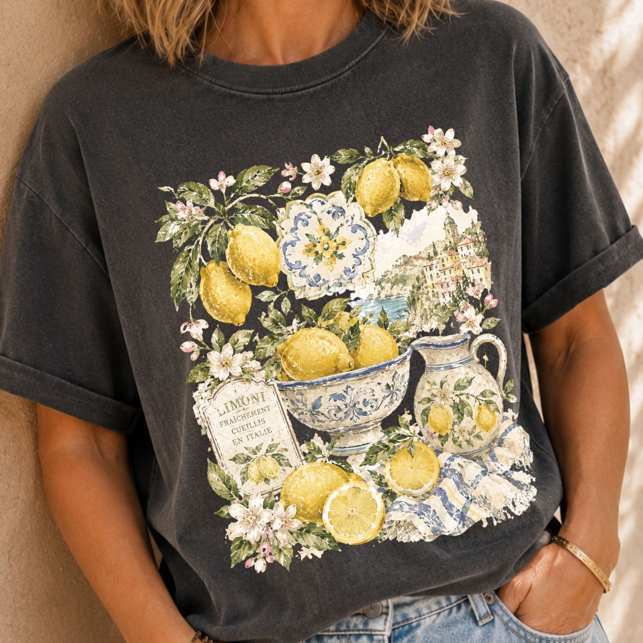 Italian Lemon Graphic Tee