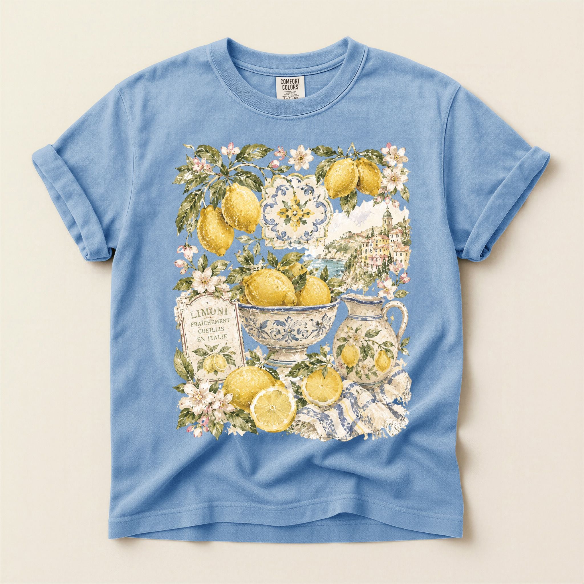 Italian Lemon Graphic Tee