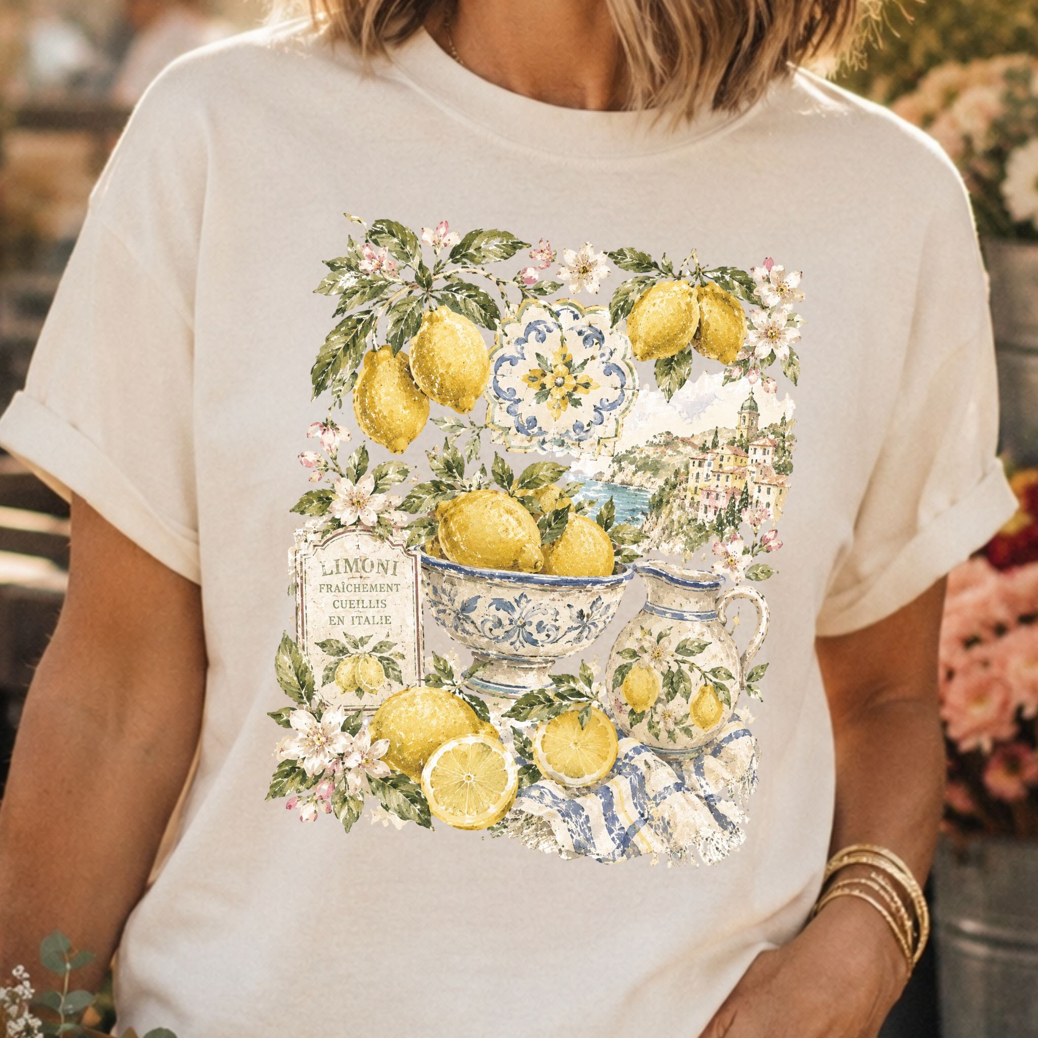 Italian Lemon Graphic Tee