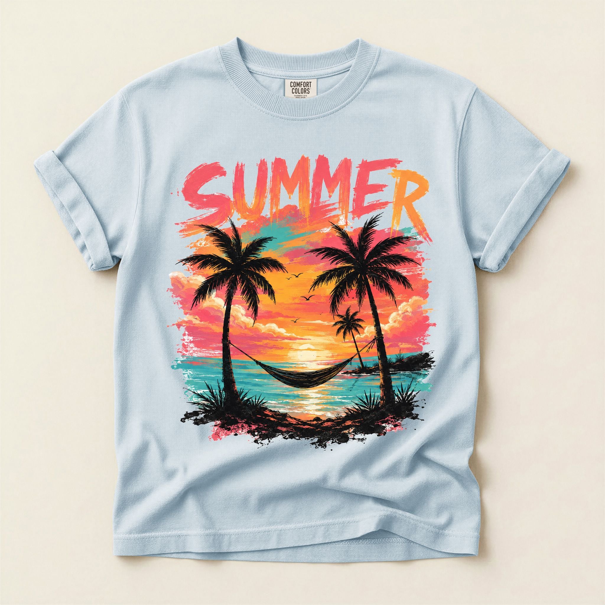 Tropical Summer Graphic Tee