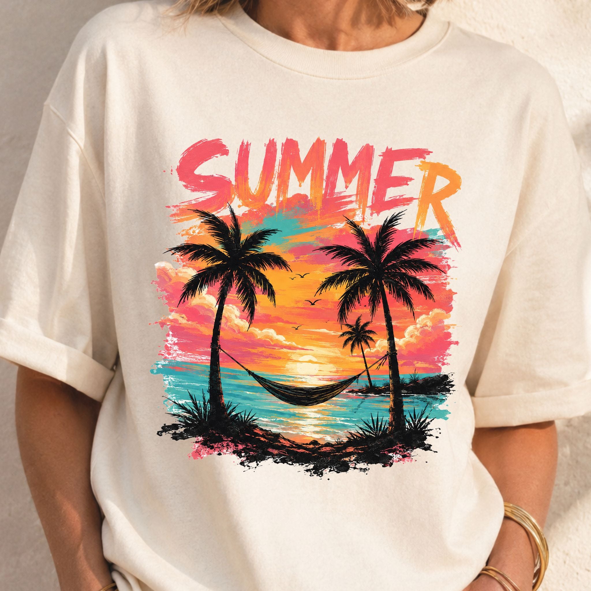 Tropical Summer Graphic Tee