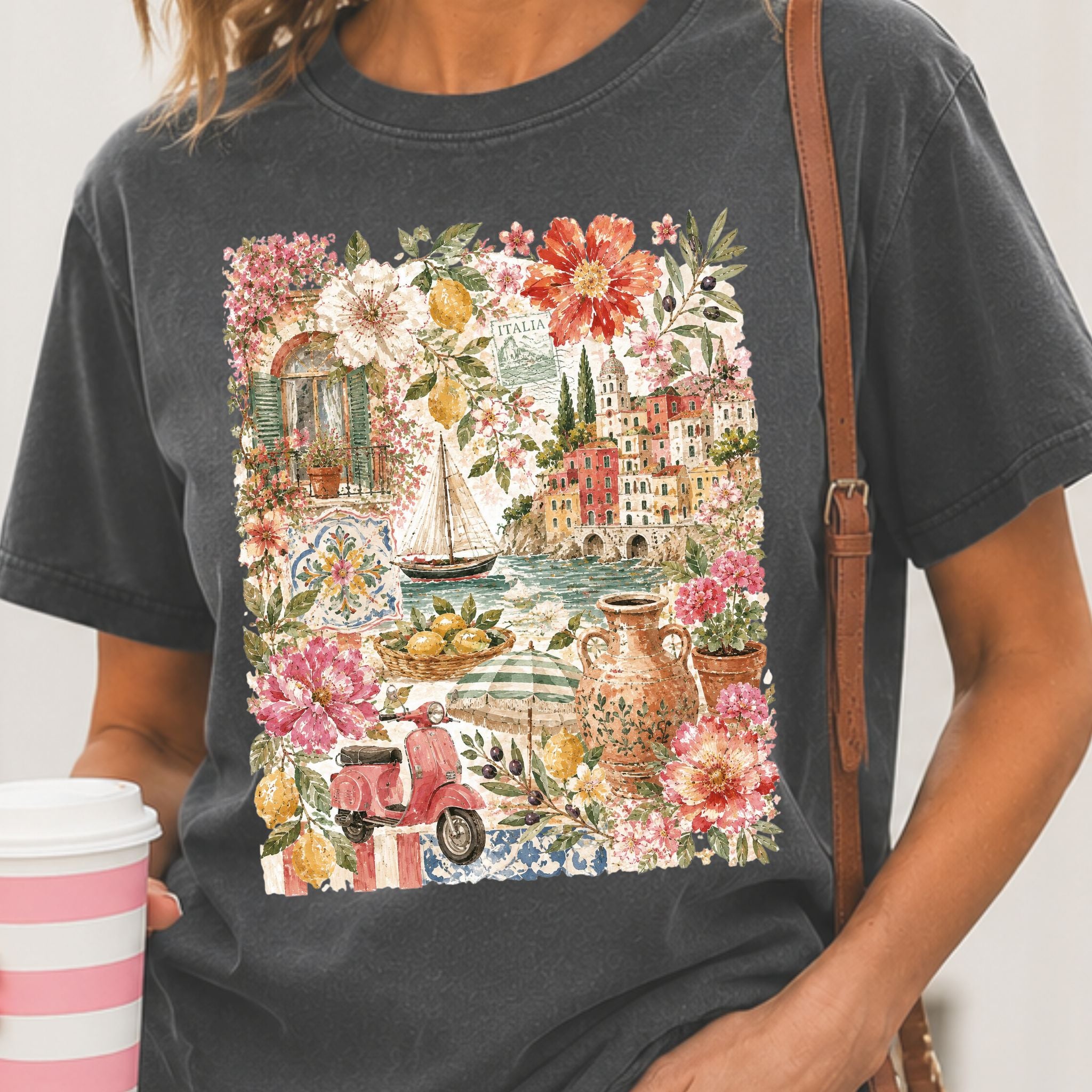 Italian Life Graphic Tee