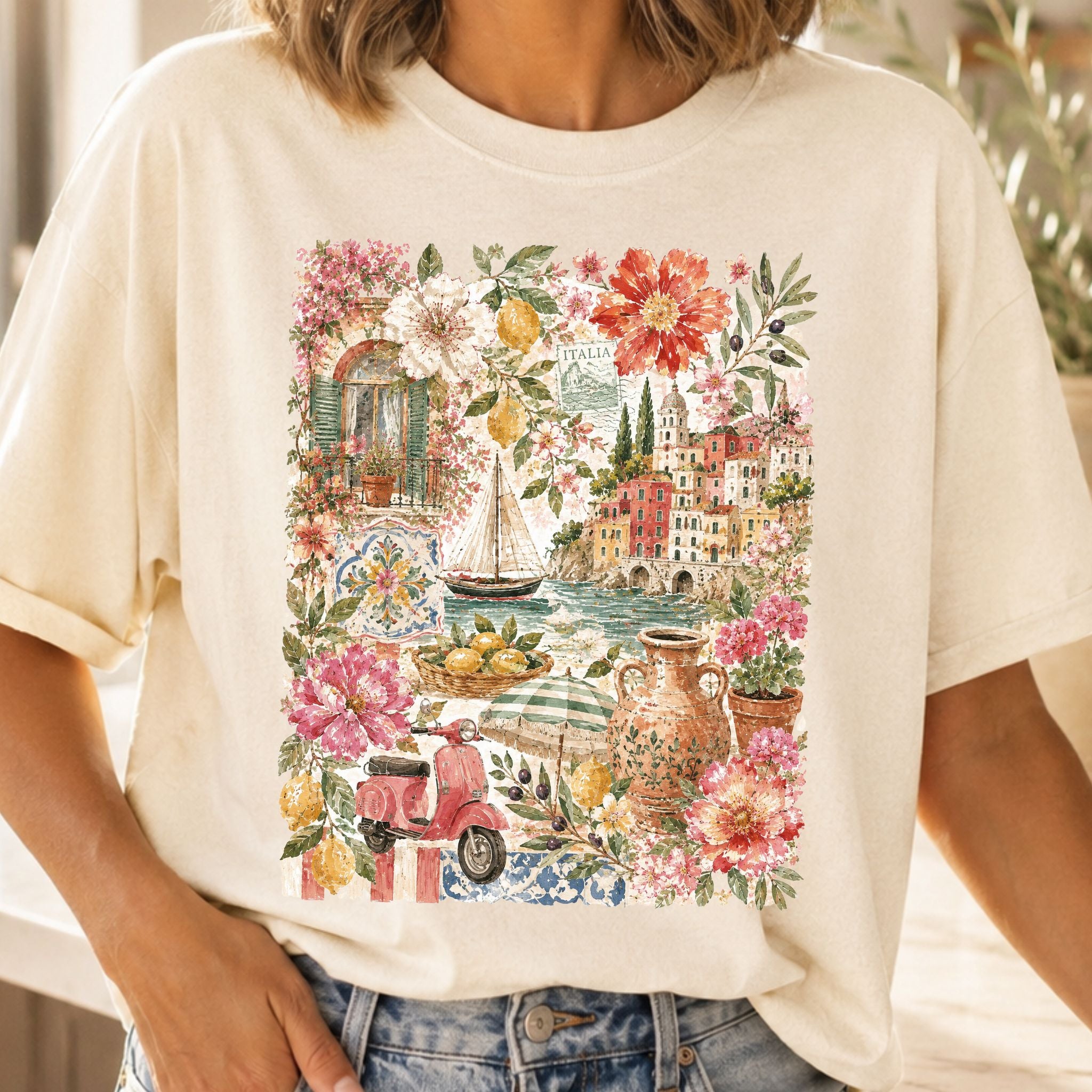 Italian Life Graphic Tee