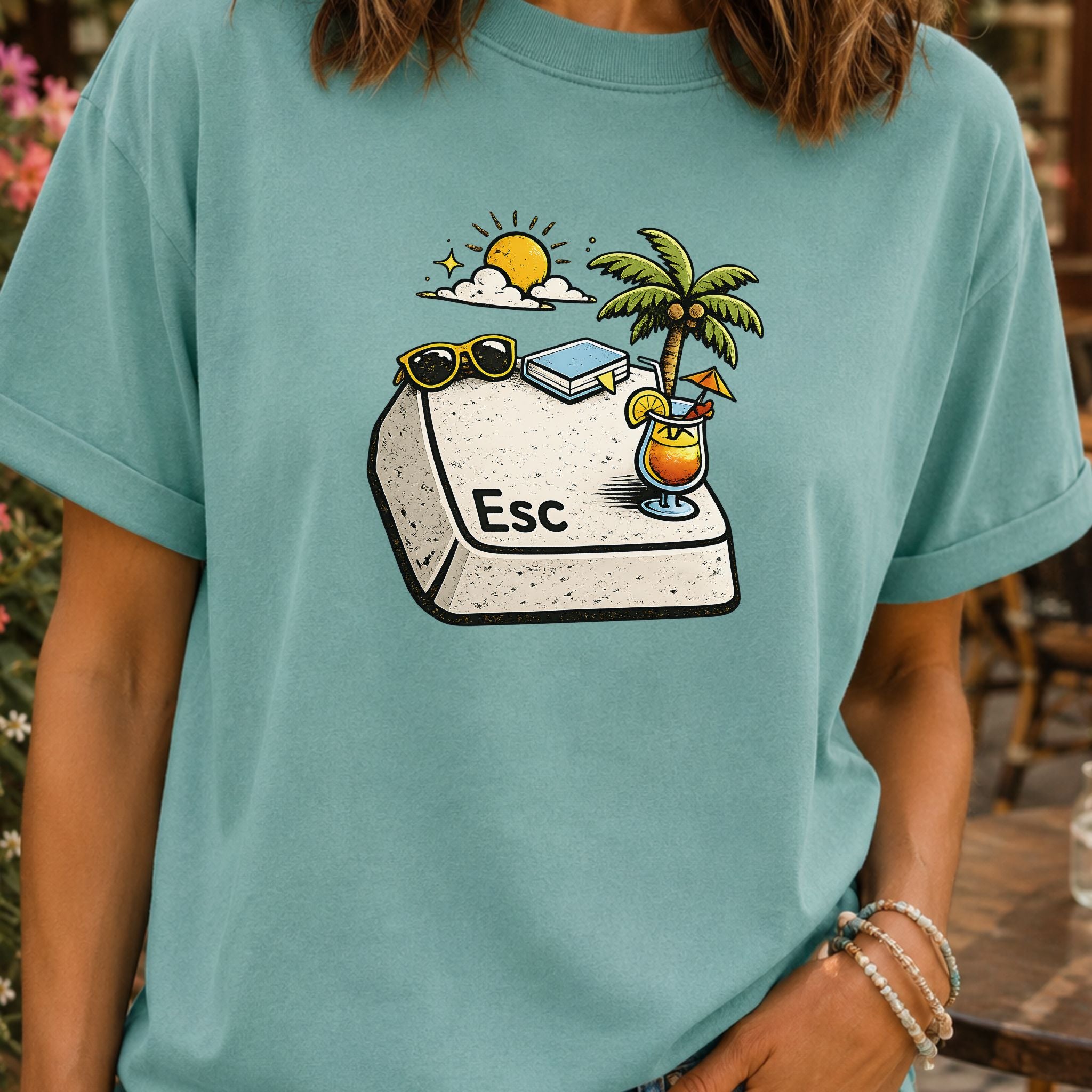 ESC Key Vacation T-Shirt