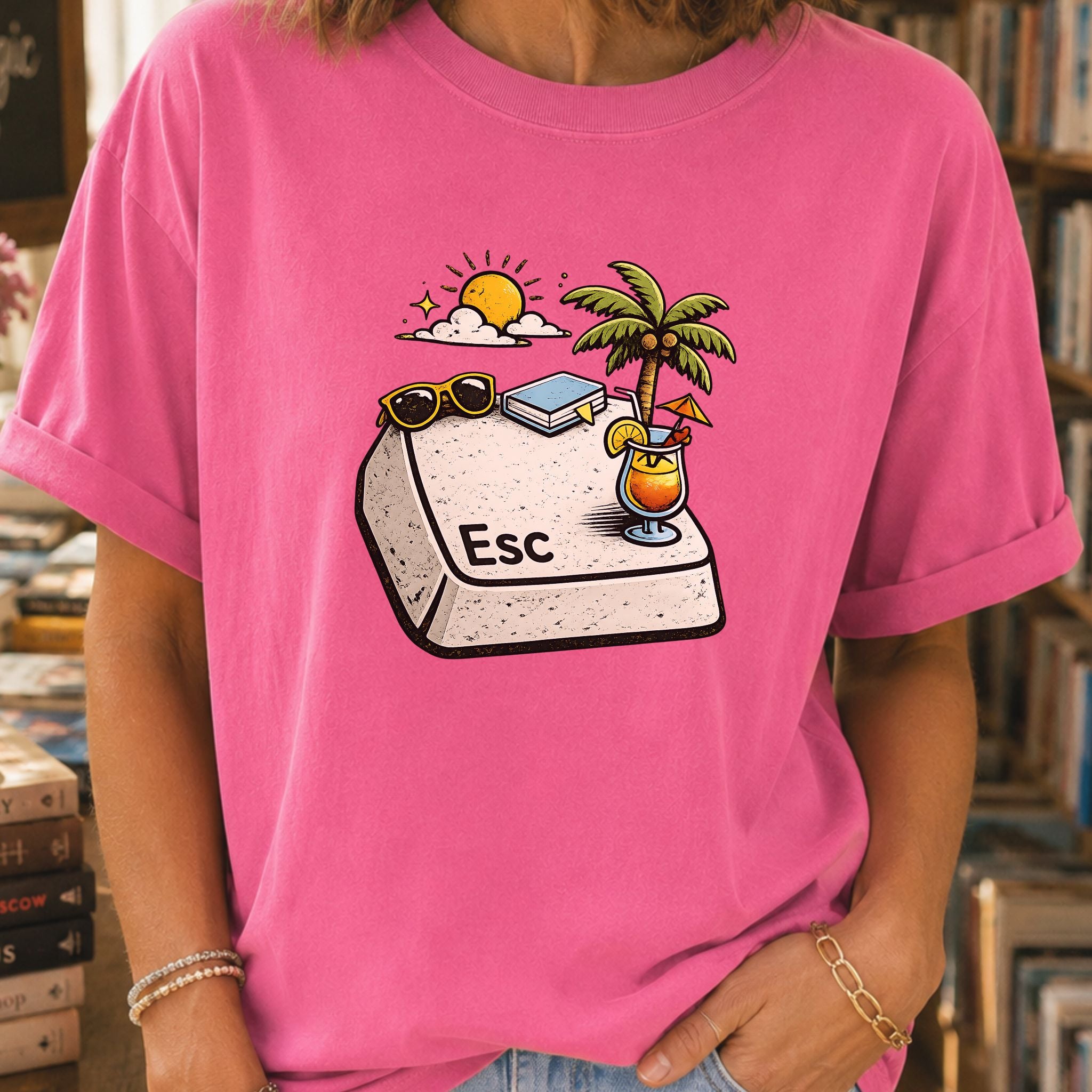 ESC Key Vacation T-Shirt